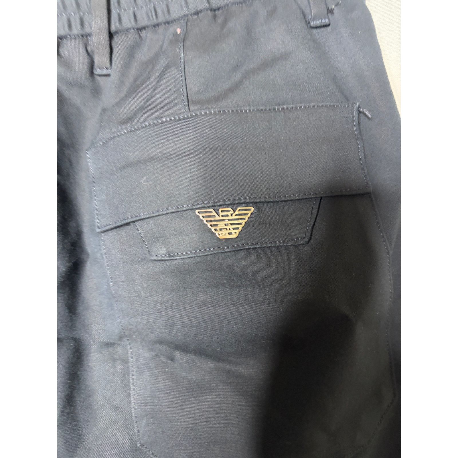Emporio Armani Emporio Armani Navy Blue Man Pants sz 50 US 34 Size US 34 / EU 50 - 7 Thumbnail