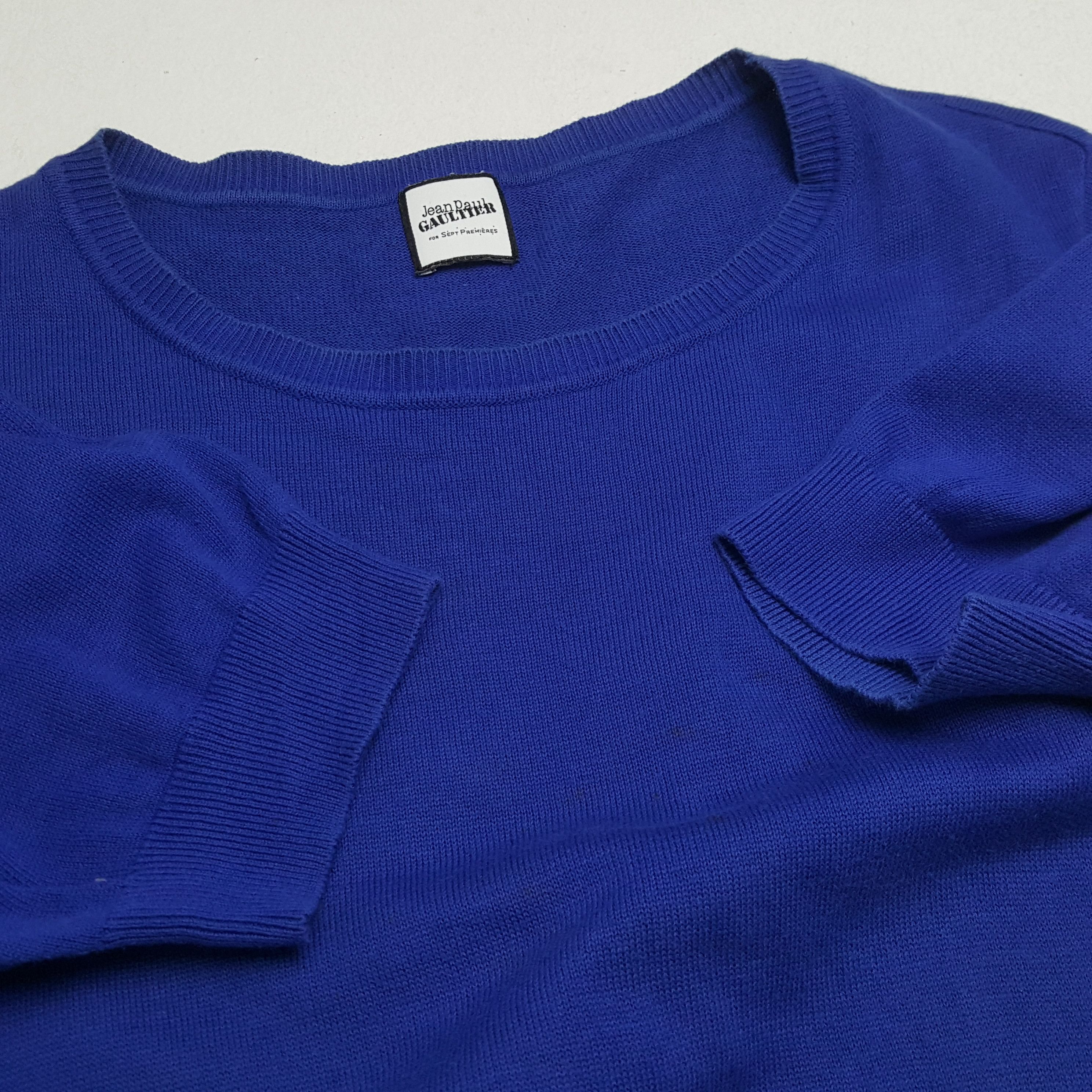 Jean Paul Gaultier × Vintage JEAN PAUL GAULTIER Designer Fashion Style Tshirt Size M / US 6-8 / IT 42-44 - 7 Thumbnail