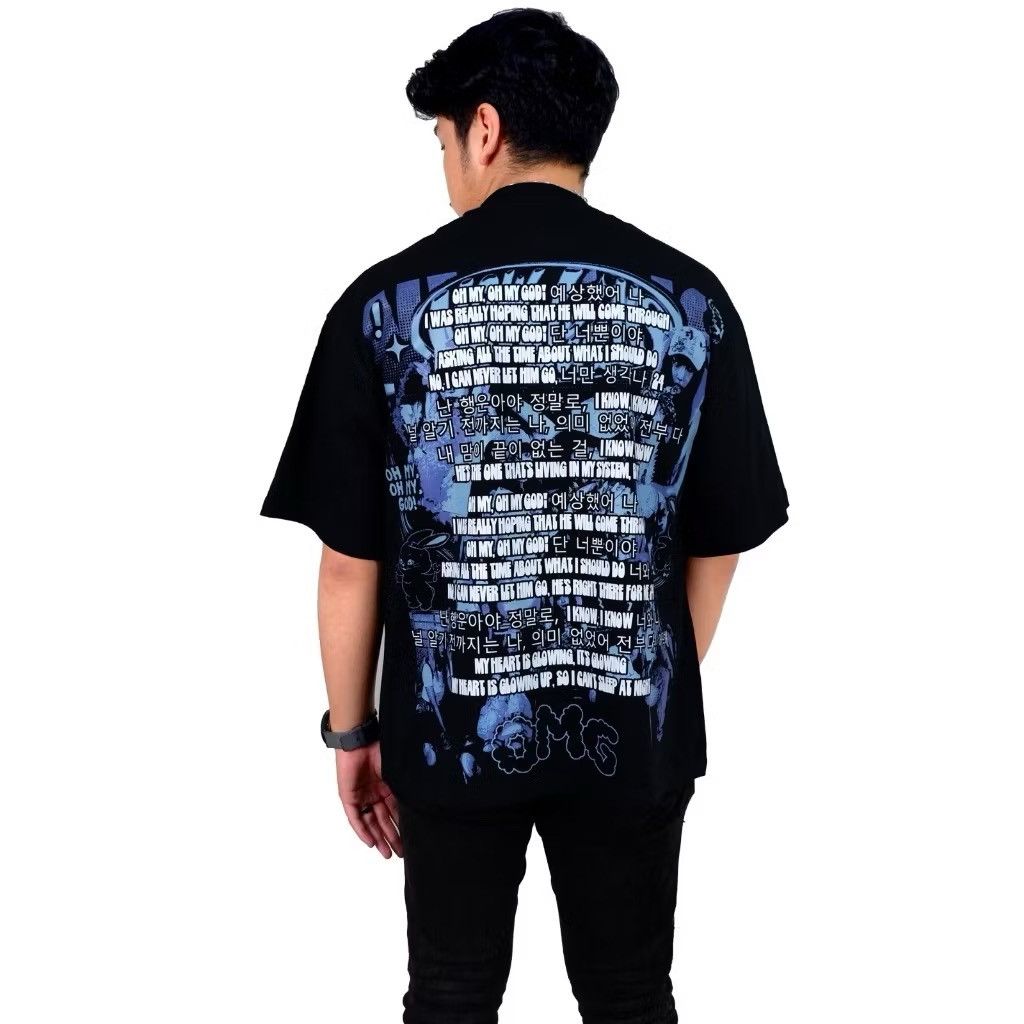 Band Tees ‼️kpop‼️newjeans girl group jeanzforfree omg omaomaga Size US XL / EU 56 / 4 - 6 Thumbnail