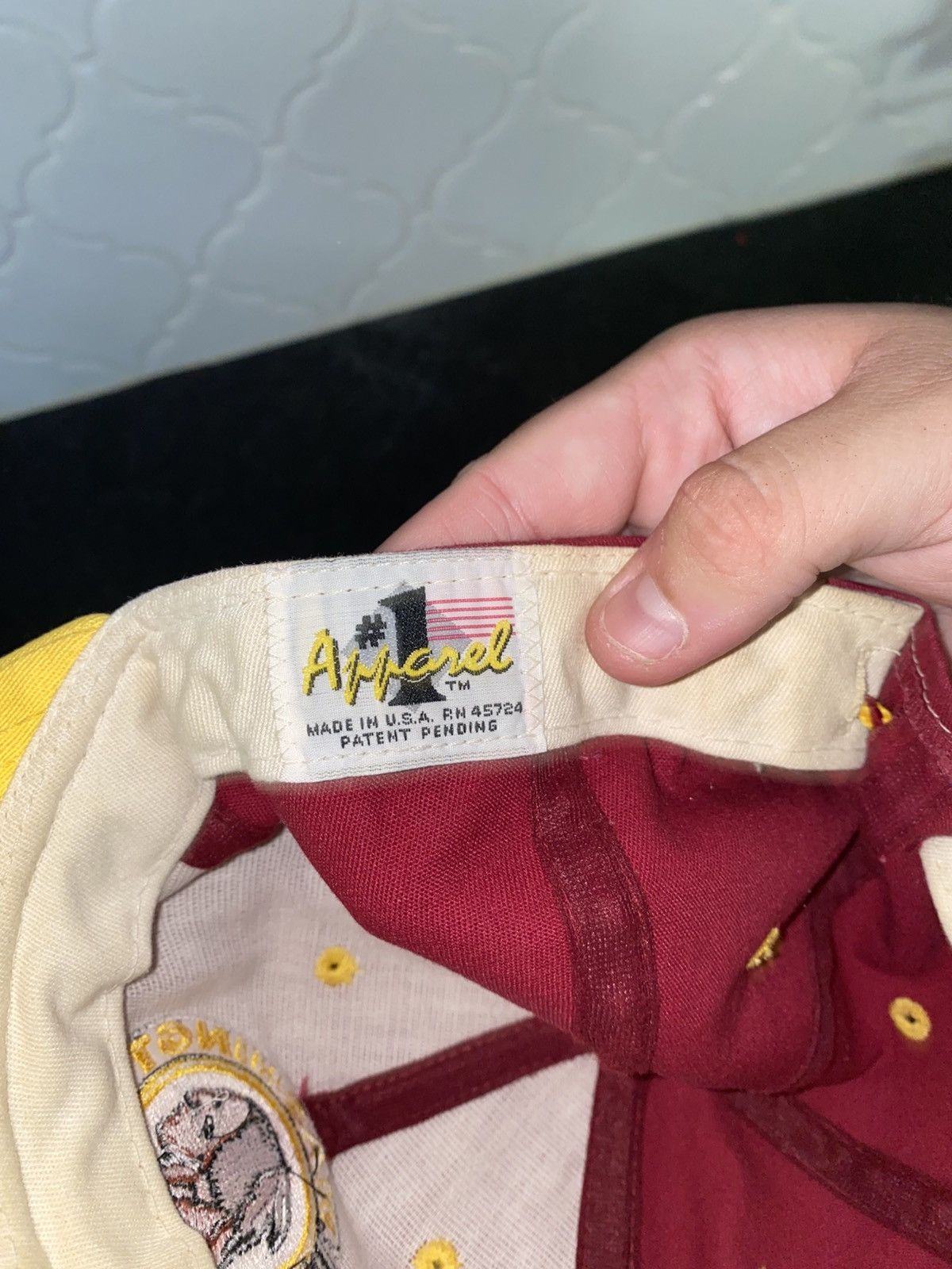 NFL Vintage 90s Washington redskins cord strap hat Size ONE SIZE - 4 Thumbnail