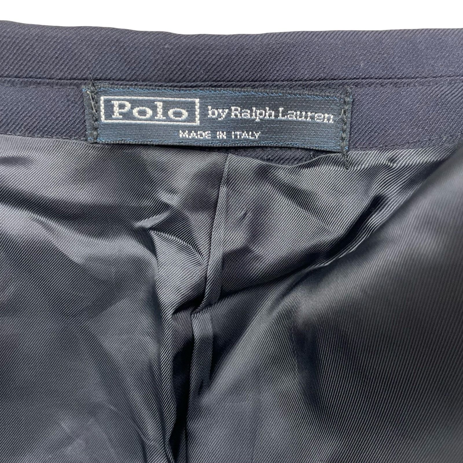 Polo Ralph Lauren Polo Ralph Lauren Men's 100% Wool 3-Button Blazer Navy Blue Size 44R - 5 Thumbnail