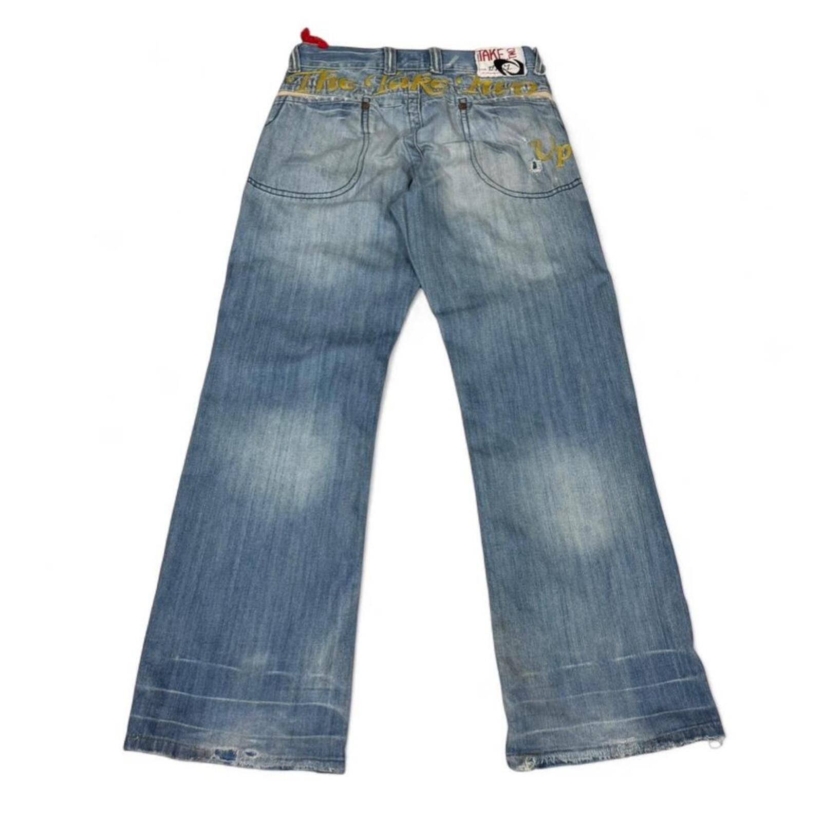 True Religion Vintage TAKE TWO Japanese denim jeans Size US 33 - 1 Thumbnail