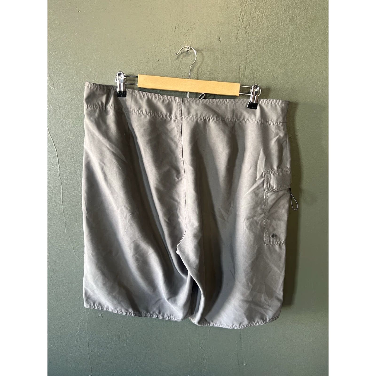 RVCA RVCA Mens Board Shorts Bottom 38 Regular Gray Drawstring Beach Swim Size US 38 / EU 54 - 2 Thumbnail