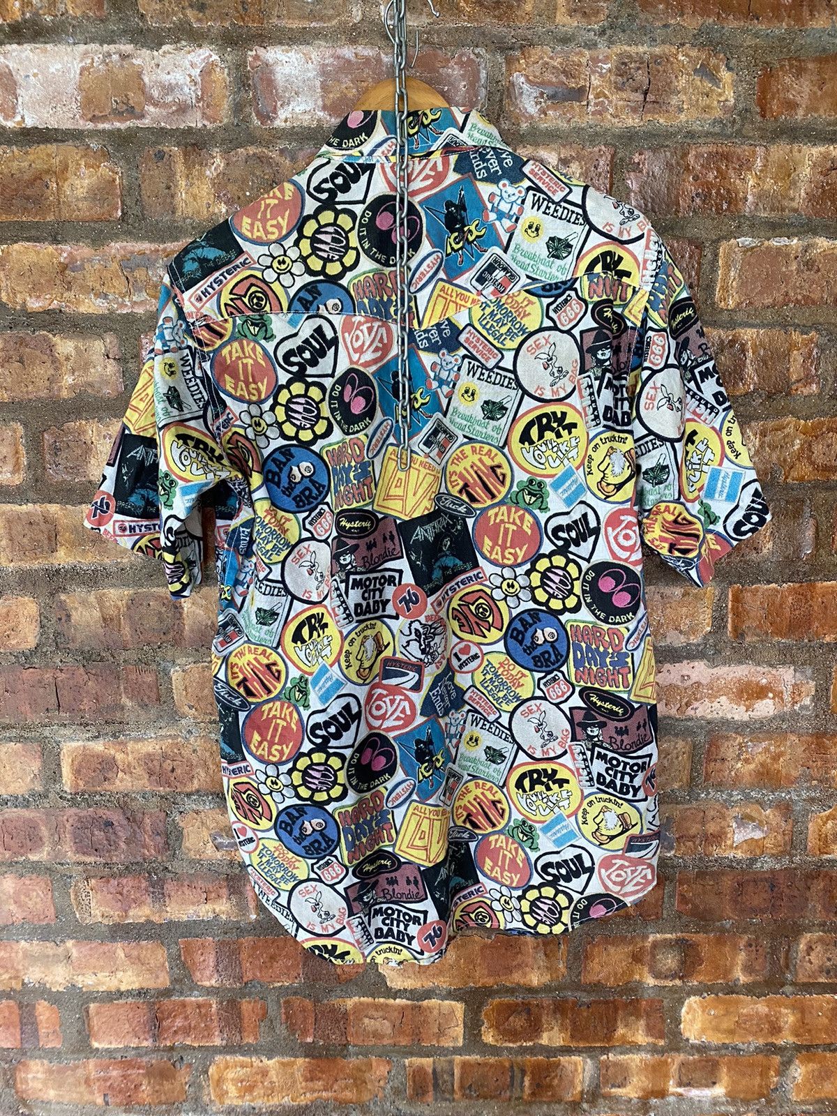 Hysteric Glamour 90s Fuck All logo all over print Size US M / EU 48-50 / 2 - 14 Thumbnail