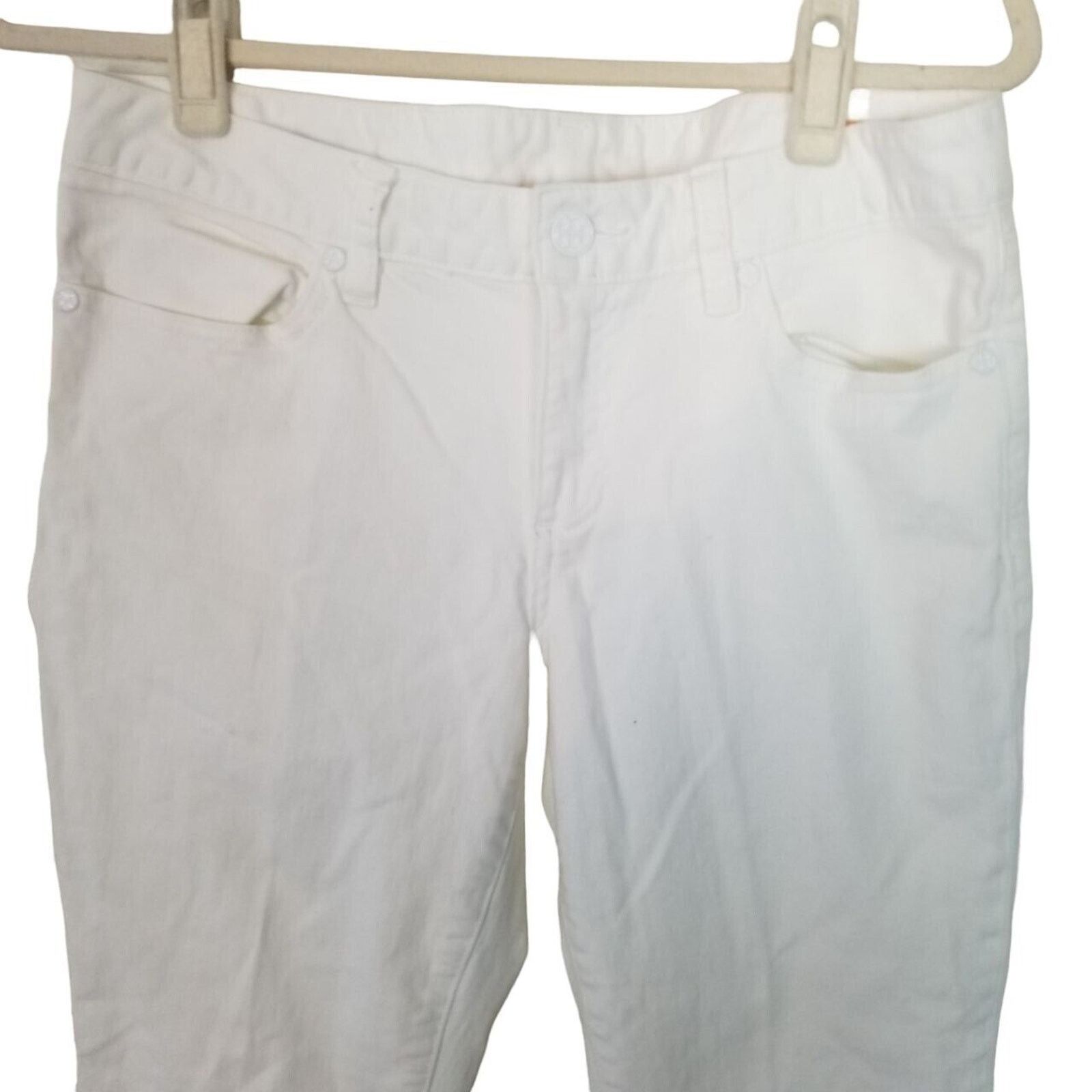 Tory Burch Tory Burch Womens Cropped Skinny Jeans Low Rise Size 29 Size 30" / US 8 / IT 44 - 2 Thumbnail