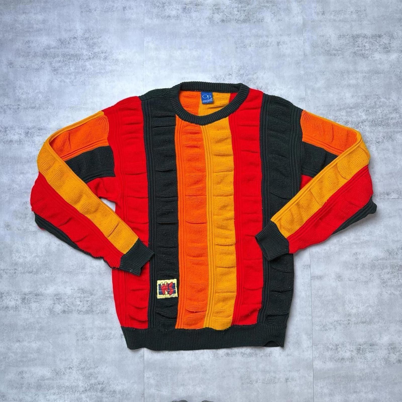 Ocean Pacific Y2K Ocean Pacific 00s Knitted Sweater Multicolor Size US M / EU 48-50 / 2 - 5 Thumbnail