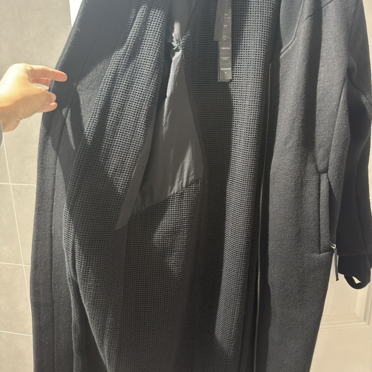Boris Bidjan Saberi Brand New Boris Bidjan Saberi AW17 long bomber jacket Size US S / EU 44-46 / 1 - 12 Thumbnail