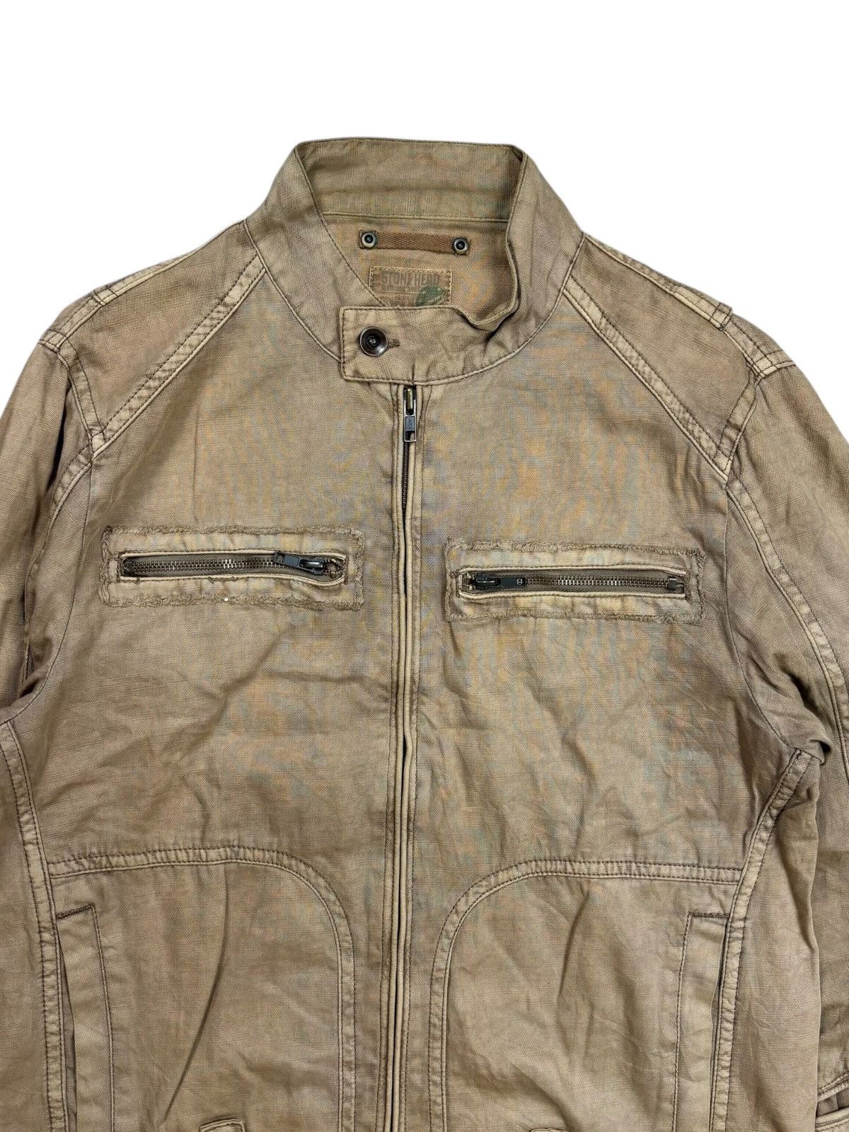 GOA 2000s Stone Head - Apocalypse Style Rider Jacket Size US M / EU 48-50 / 2 - 5 Thumbnail