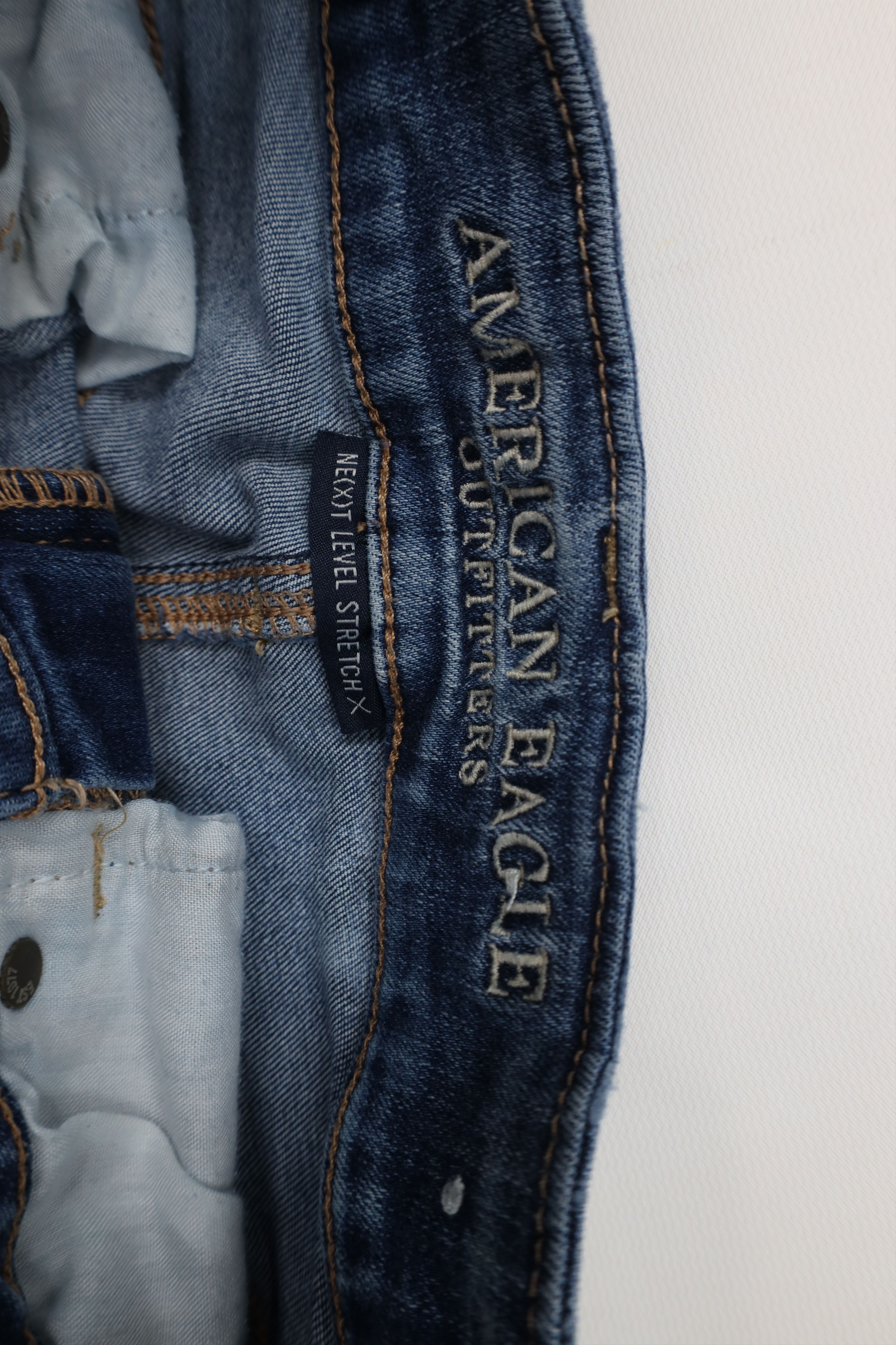 American Eagle Outfitters Vintage Y2K American Eagle Outfitters Shortie Micro Shorts Size 24" / US 00 / IT 34 - 6 Thumbnail