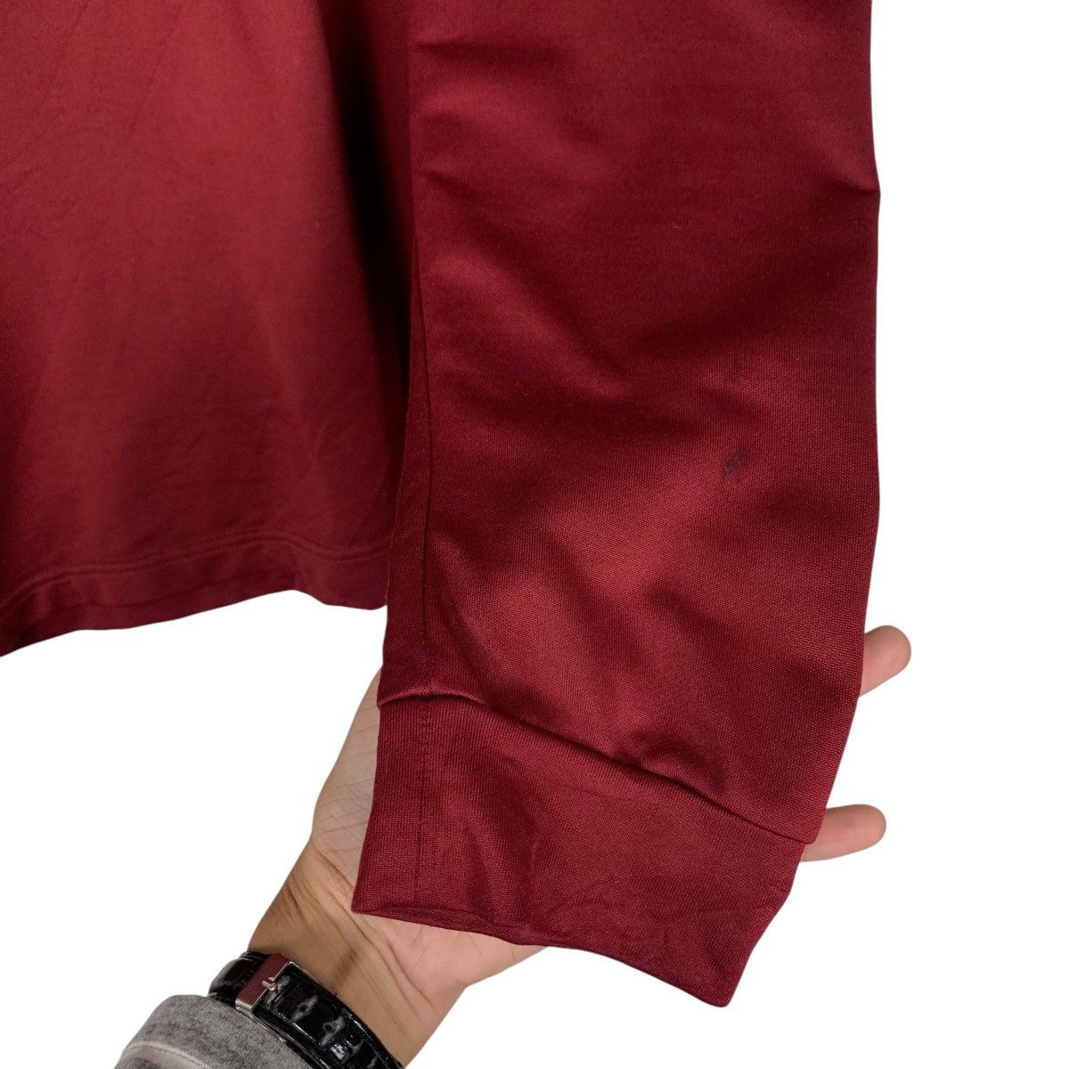 Nike × Tiger Woods Nike Tiger Woods Mock Turtleneck Maroon Shirt #1494-C67 Size US XL / EU 56 / 4 - 10 Thumbnail