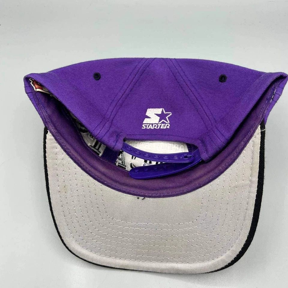 Starter × Vintage Northwestern Wildcats Hat Men Tri Power Snap Back Cap Size ONE SIZE - 8 Thumbnail