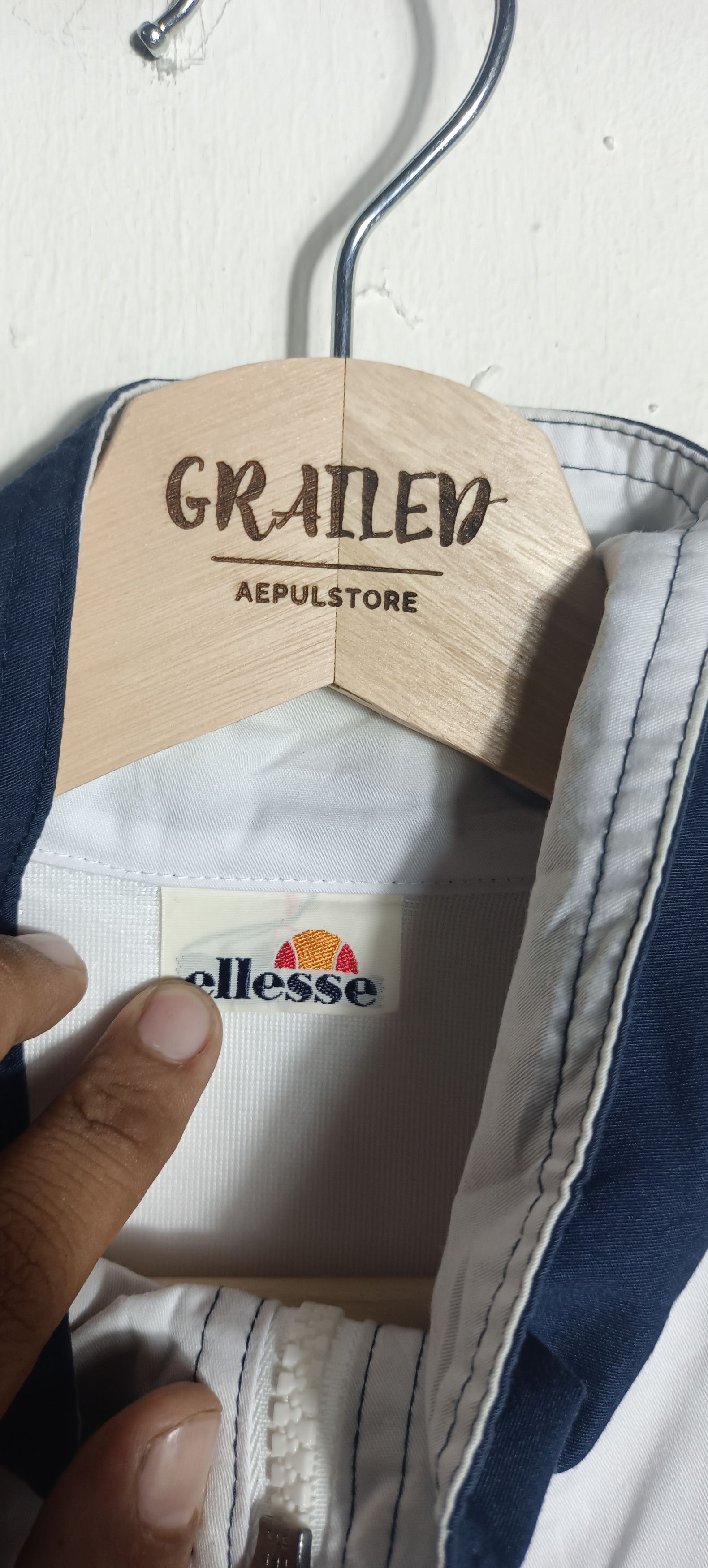 Ellesse 🔥🔥VINTAGE ELLESE JACKET FULL ZIPPER Size US L / EU 52-54 / 3 - 9 Thumbnail