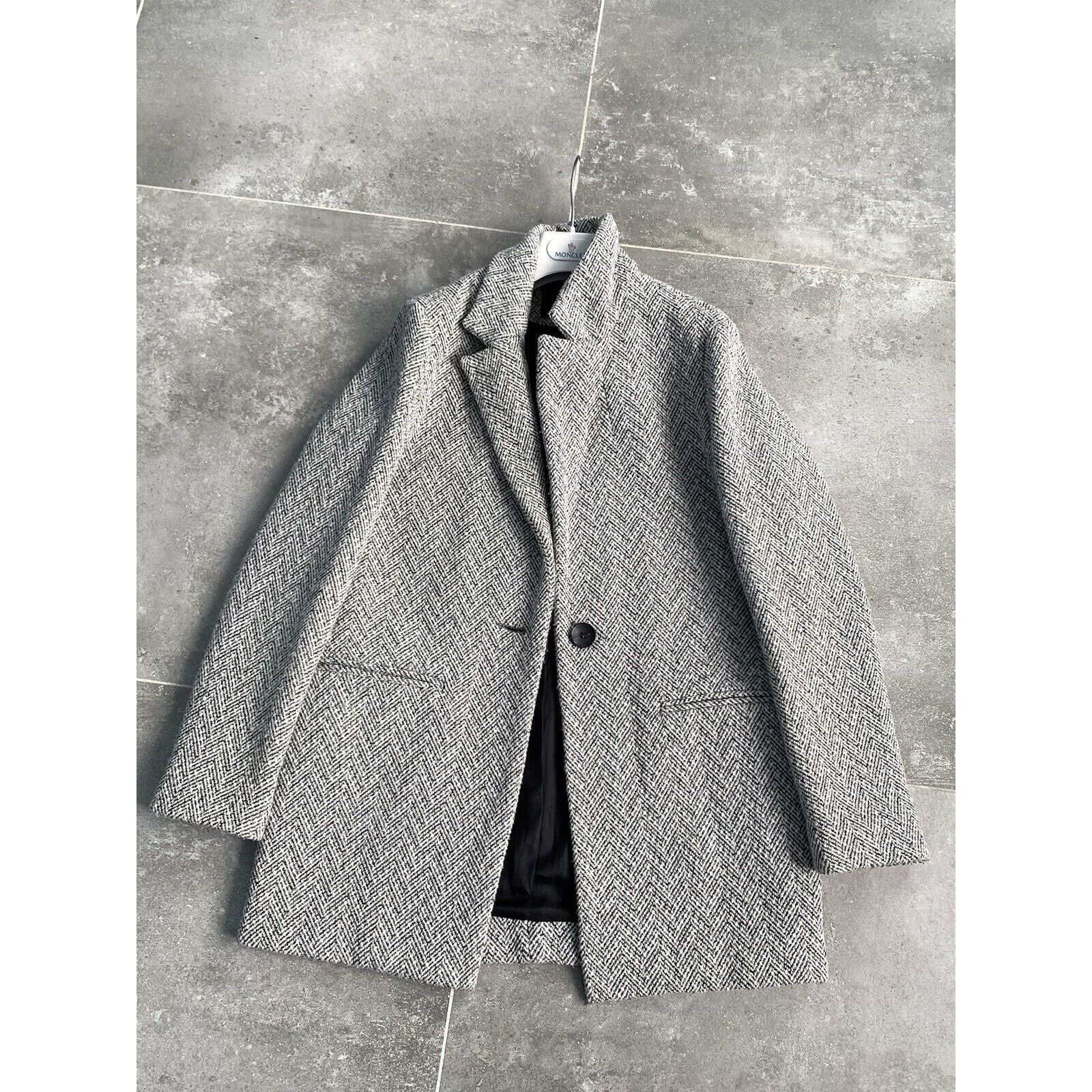 Designer × Maje Women's MAJE Wool Trench Coat Jacket EU 36 UK 8 US 4 IT 40 S Size S / US 4 / IT 40 - 3 Thumbnail