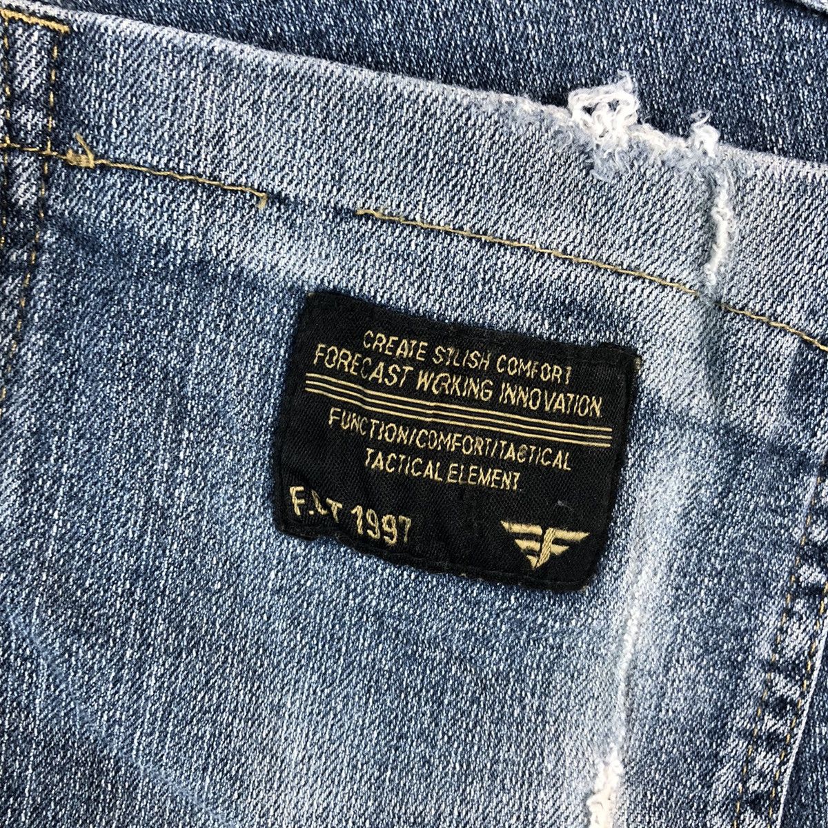 Japanese Brand Japanese Brand Blue Distressed Denim Pants #A2137 Size US 35 - 16 Thumbnail