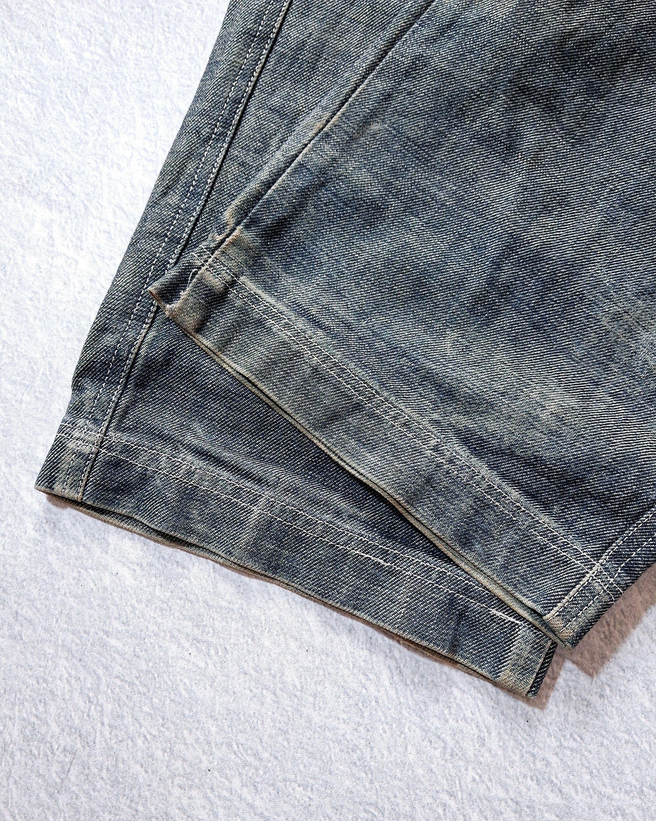 Japanese Brand BOOTLEGBOOTH DENIM PANTS BAGGY STYLE MULTIPOCKET Size US 34 / EU 50 - 2 Thumbnail