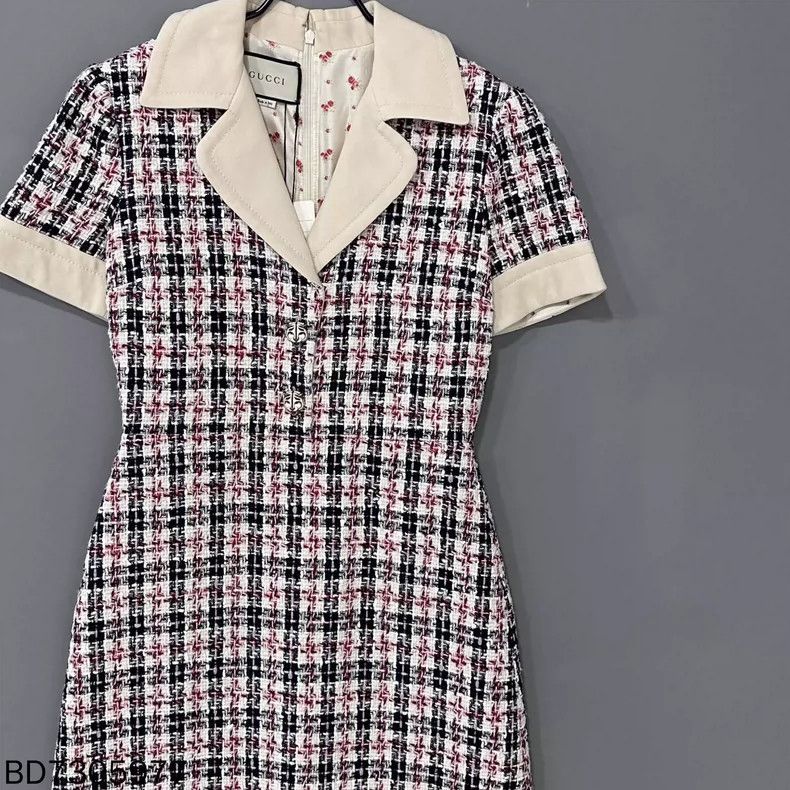 Gucci Gucci Plaid woven dress 2506-Nextarrow Size M / US 6-8 / IT 42-44 - 4 Thumbnail