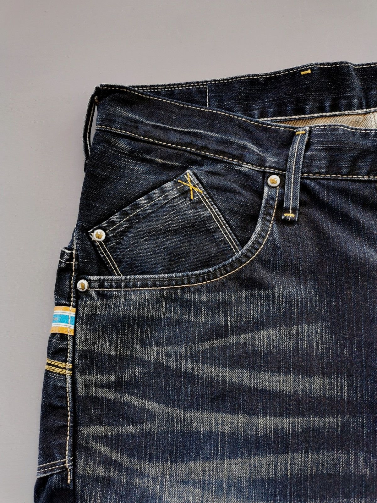 Edwin Loose Fit Edwin XV Function Bowleg Denim Jeans Size US 34 / EU 50 - 9 Thumbnail