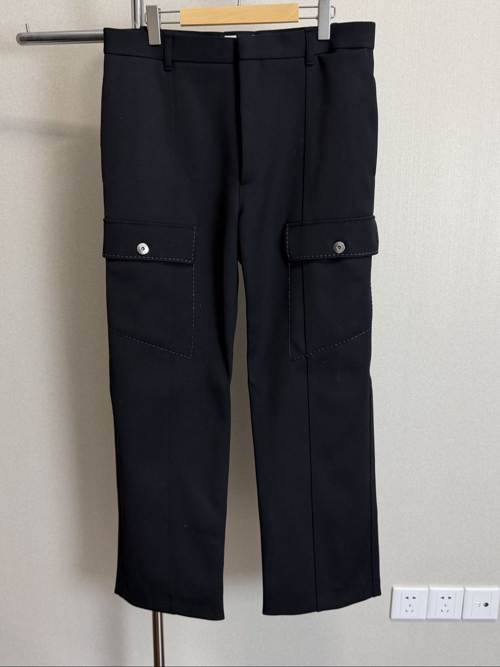 Bottega Veneta Bottega Veneta Wool Blend Cargo Pants Size 52 Size US 36 / EU 52 - 1 Thumbnail