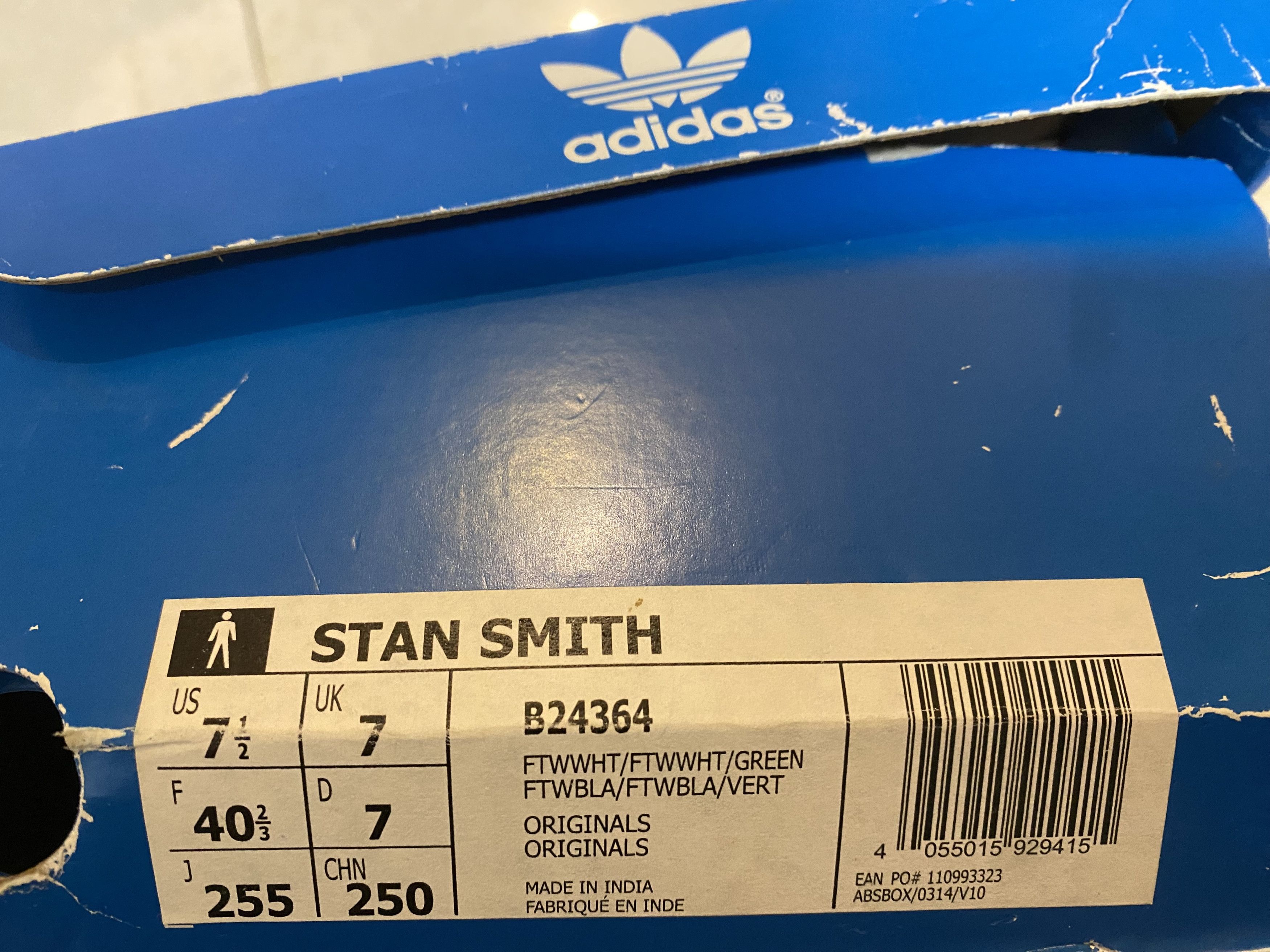 Adidas Adidas Stan Smith Green and White Sneakers US7.5 Size US 7.5 / EU 40-41 - 5 Thumbnail