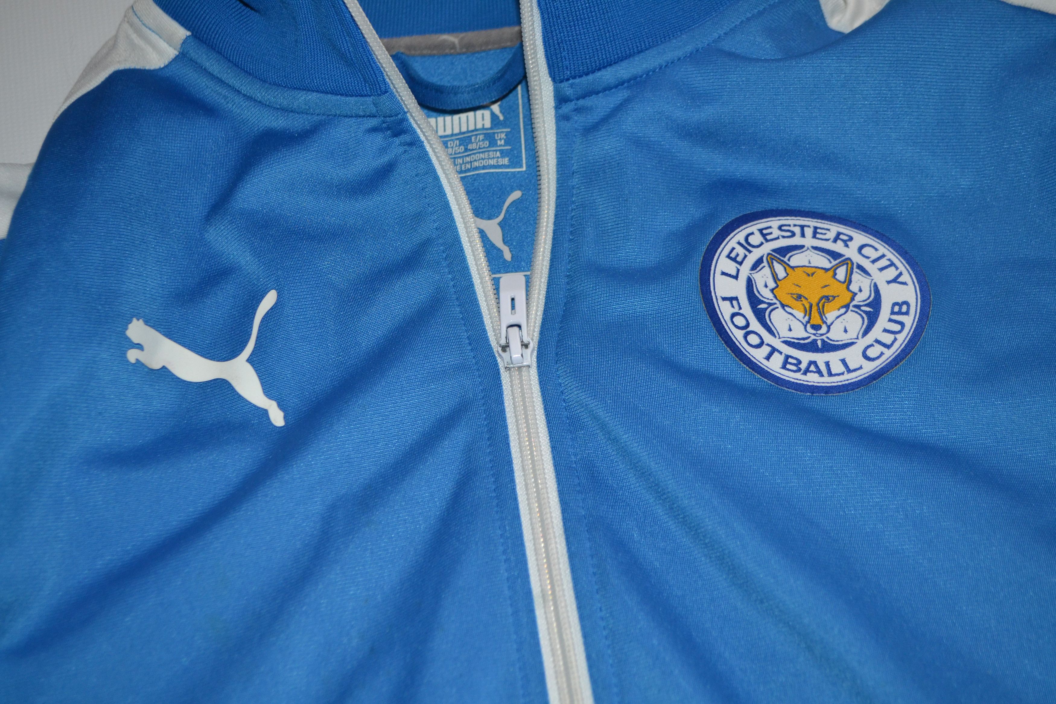 Puma Leicester City Track Jacket Football Pre Match Soccer Size US M / EU 48-50 / 2 - 5 Thumbnail