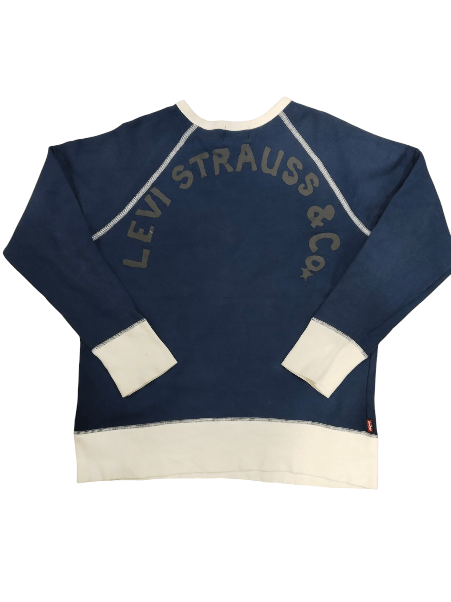 Levi's × Vintage Vintage Y2K Levis Red Tab Big Logo Sweatshirt Size US L / EU 52-54 / 3 - 1 Thumbnail