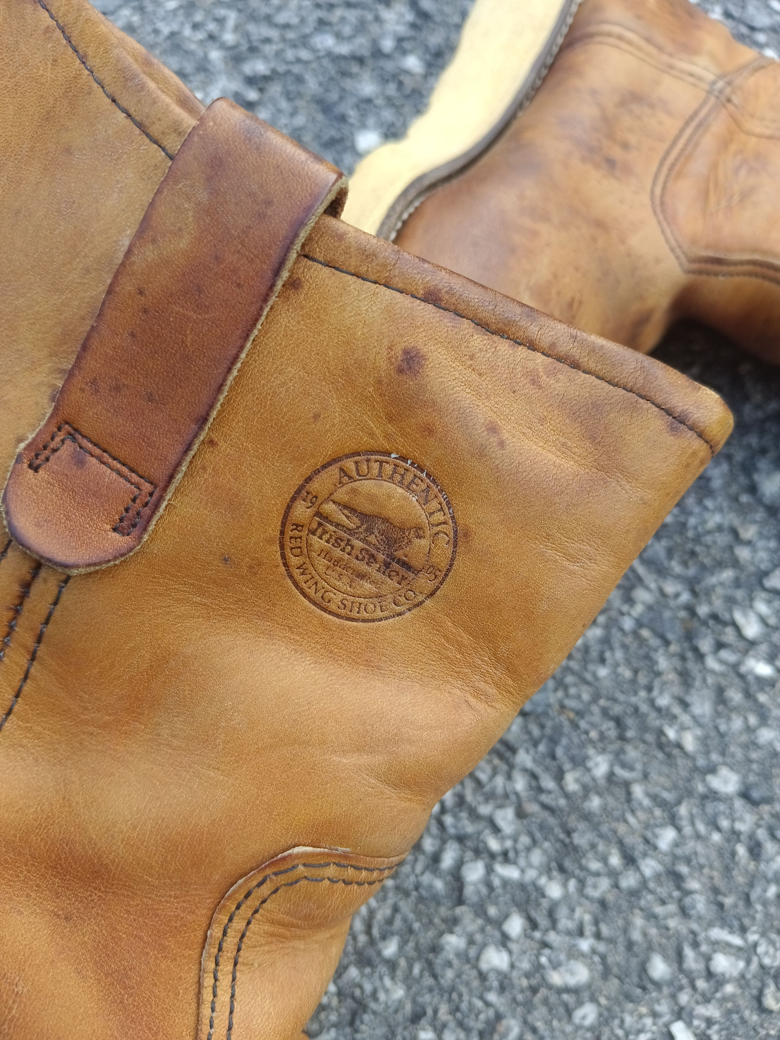 Red Wing Red Wing Pecos 866 Irish Setter Green Label Rare Size US 9 / EU 42 - 8 Thumbnail