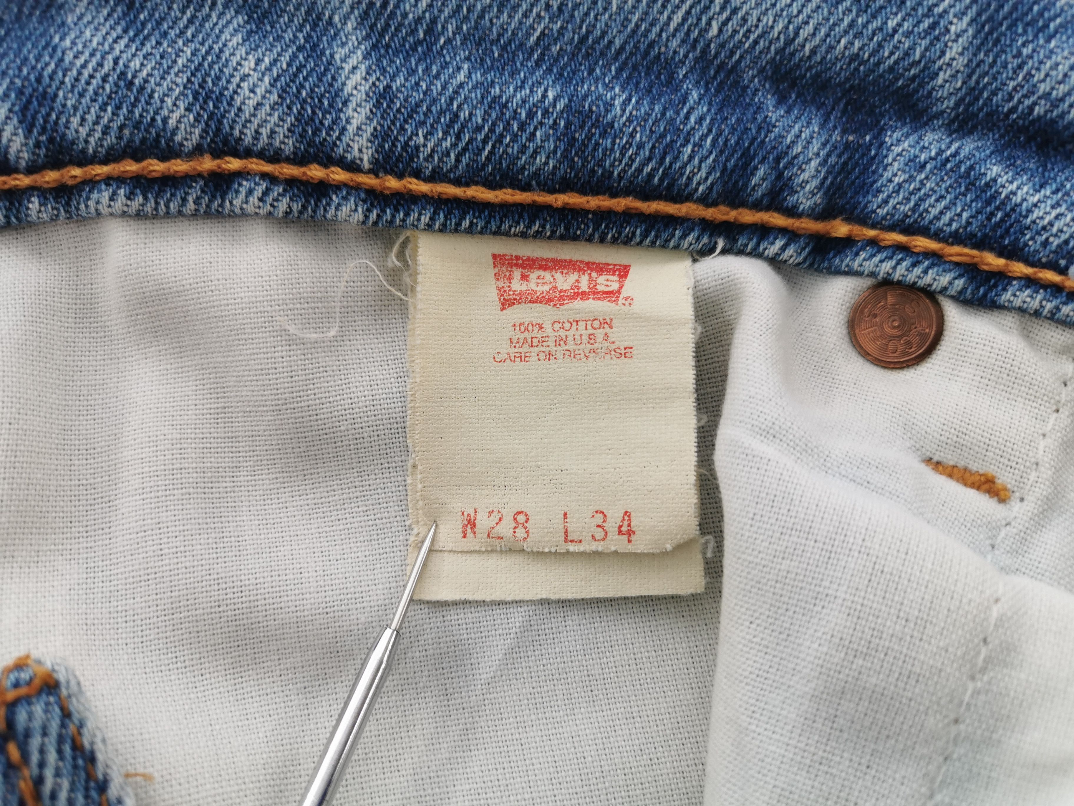 Levi's Distressed Vintage Levis Lot 515 Denim Made In USA Size 29 Size US 29 - 9 Thumbnail
