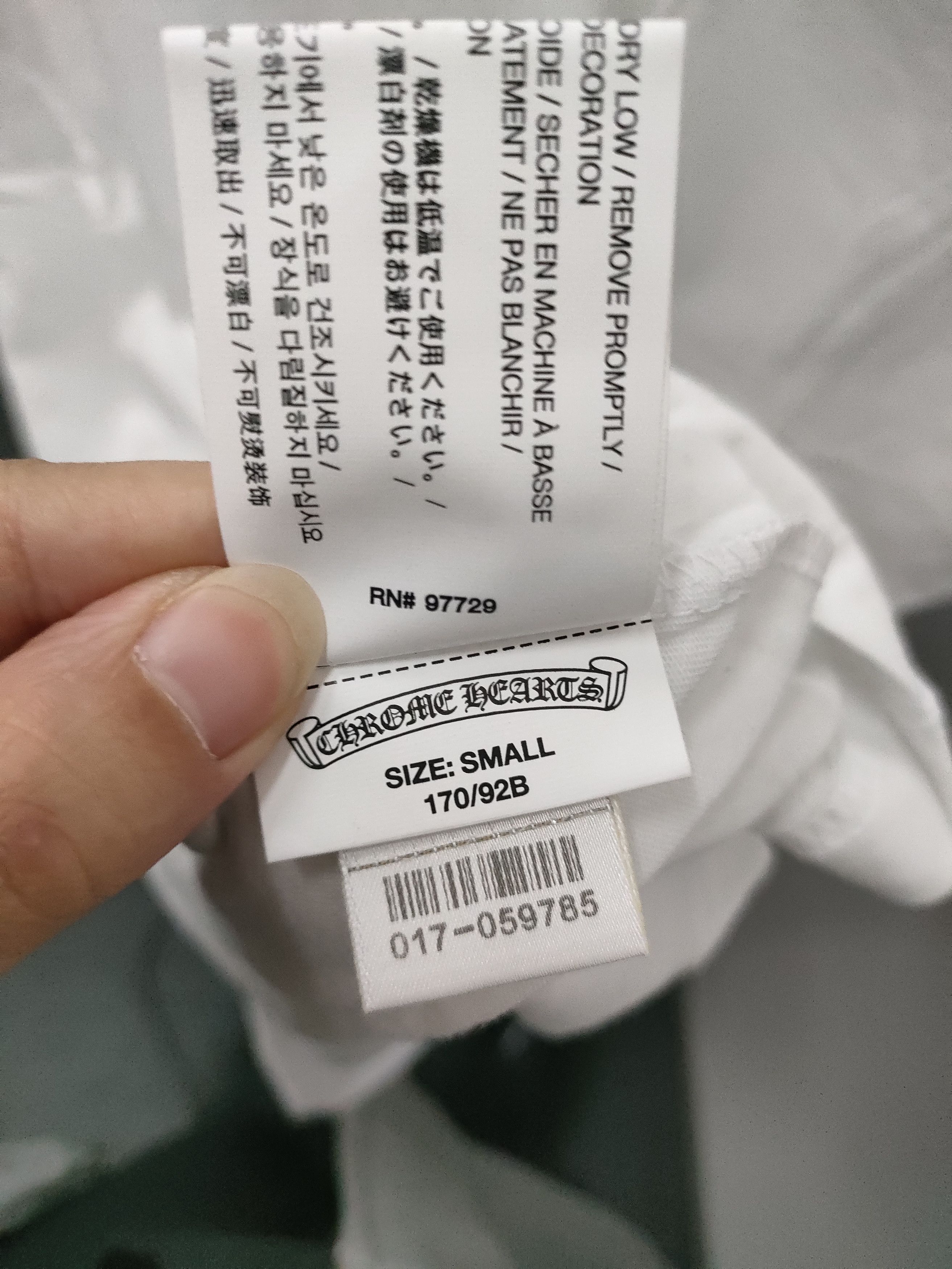 Chrome Hearts Chrome Hearts Horseshoe Scroll Logo Short Sleeve Tee Size US S / EU 44-46 / 1 - 11 Thumbnail