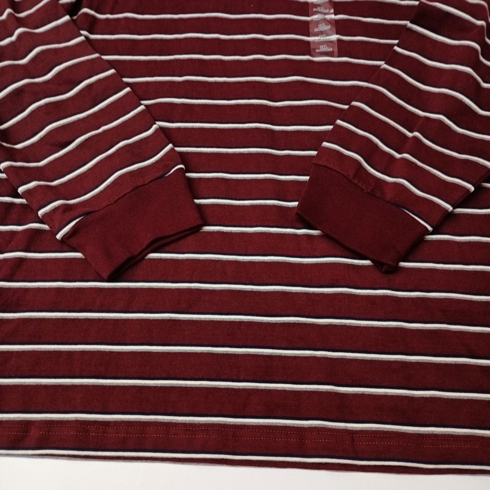 Other The Foundry Polo Shirt Men's Size 2XL XXL Burgundy Stripped Size US XXL / EU 58 / 5 - 2 Thumbnail