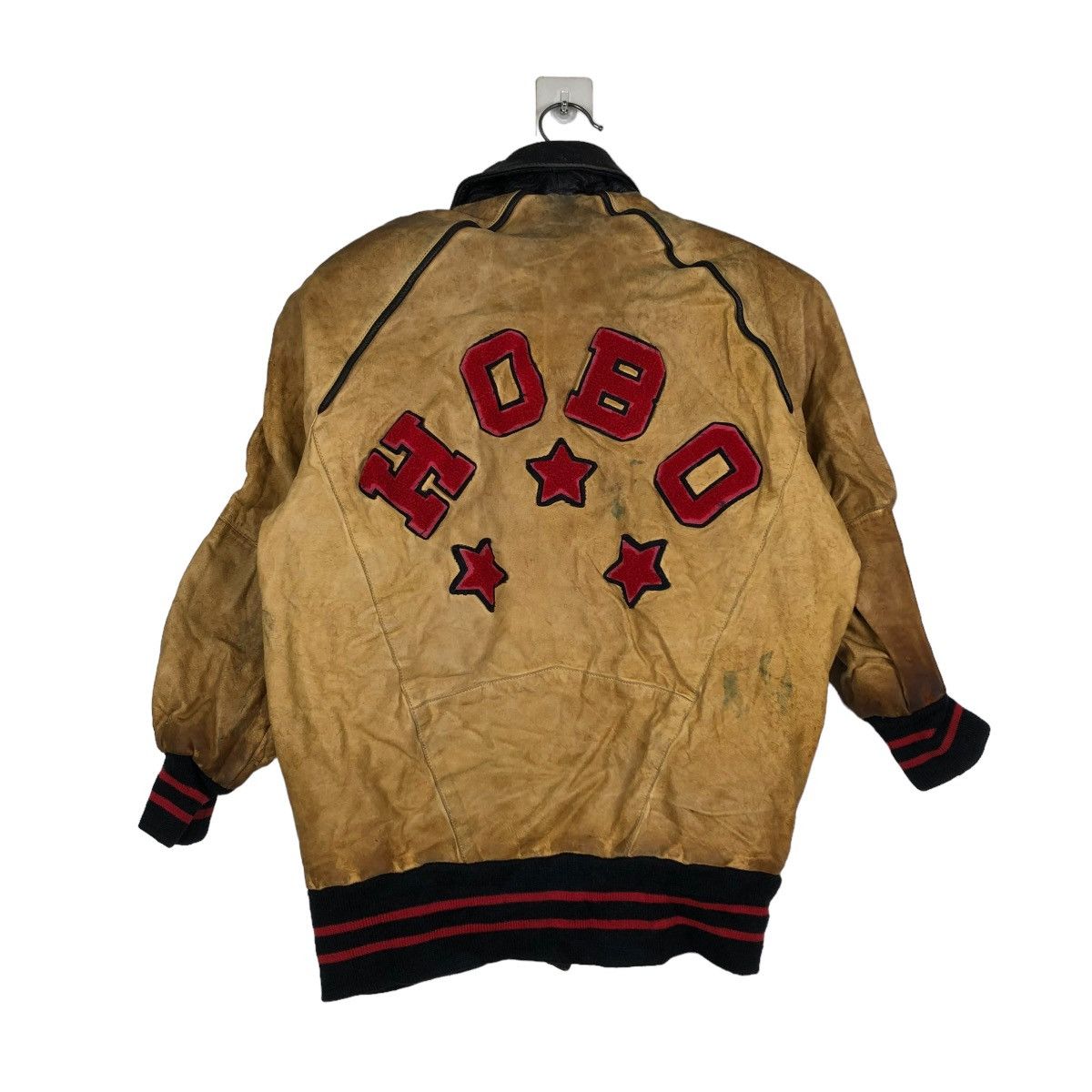 Japanese Brand 🔥VINTAGE LEATHER JACKET NORTH BEACH LEATHER ISSEY MIYAKE Size US S / EU 44-46 / 1 - 10 Thumbnail