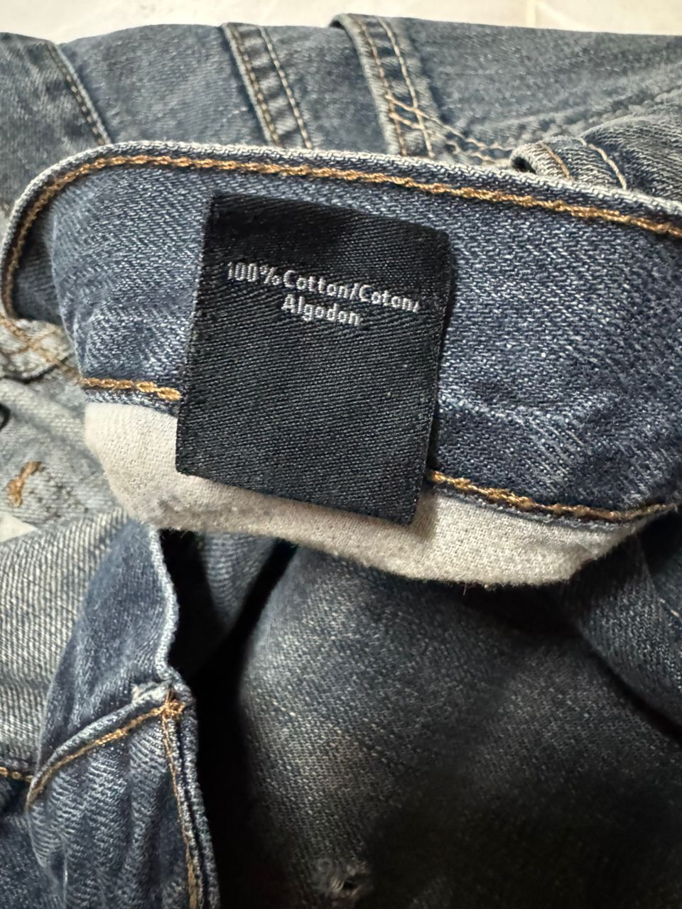 Vintage BOOTCUT Vintage Y2K Calvin Klein Jeans Insane Rusty Distress Size US 35 - 12 Thumbnail