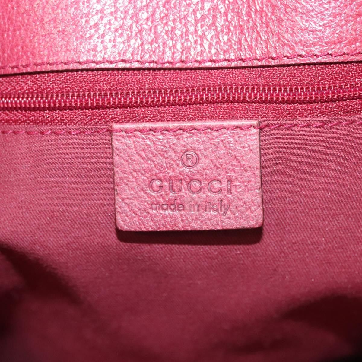 Gucci GUCCI GG Canvas Tote Bag Beige Silver Size ONE SIZE - 14 Thumbnail