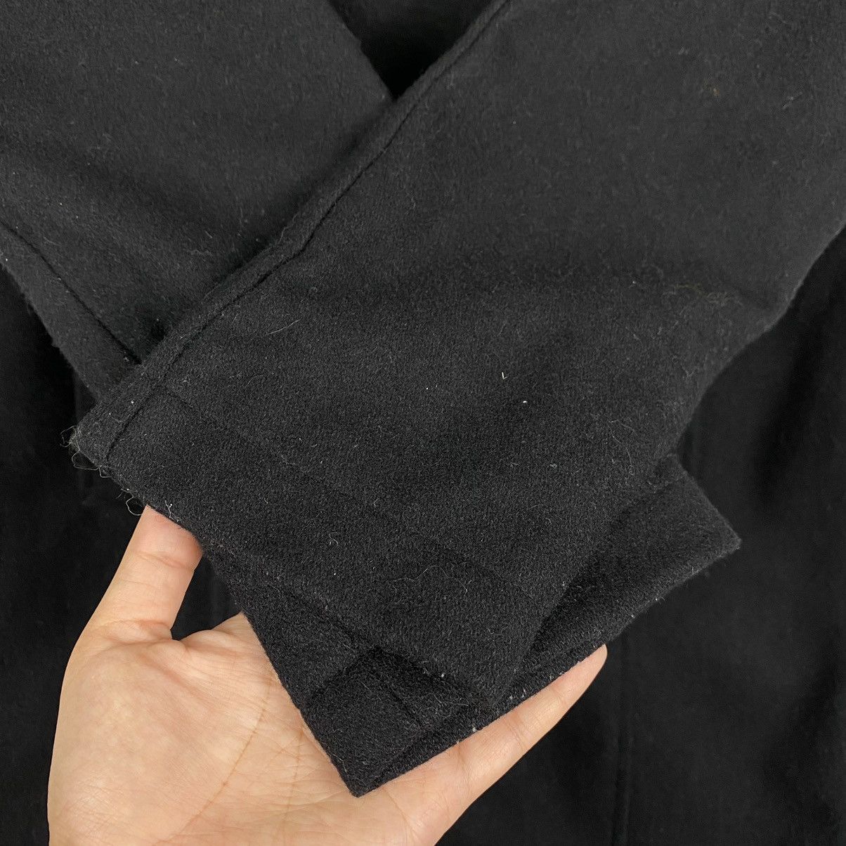 Japanese Brand × Vanquish Vanquish overcoat wool double breasted jacket Size S / US 4 / IT 40 - 12 Thumbnail