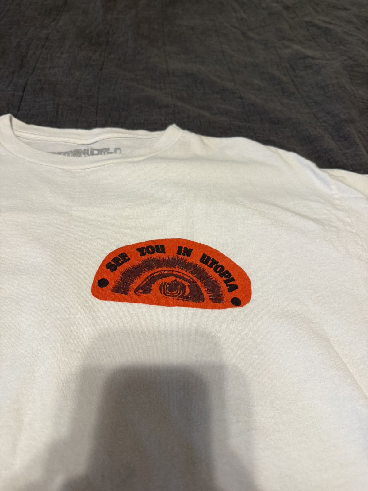 Travis Scott Travis Scott Astroworld Fest White Tee Size US M / EU 48-50 / 2 - 3 Thumbnail