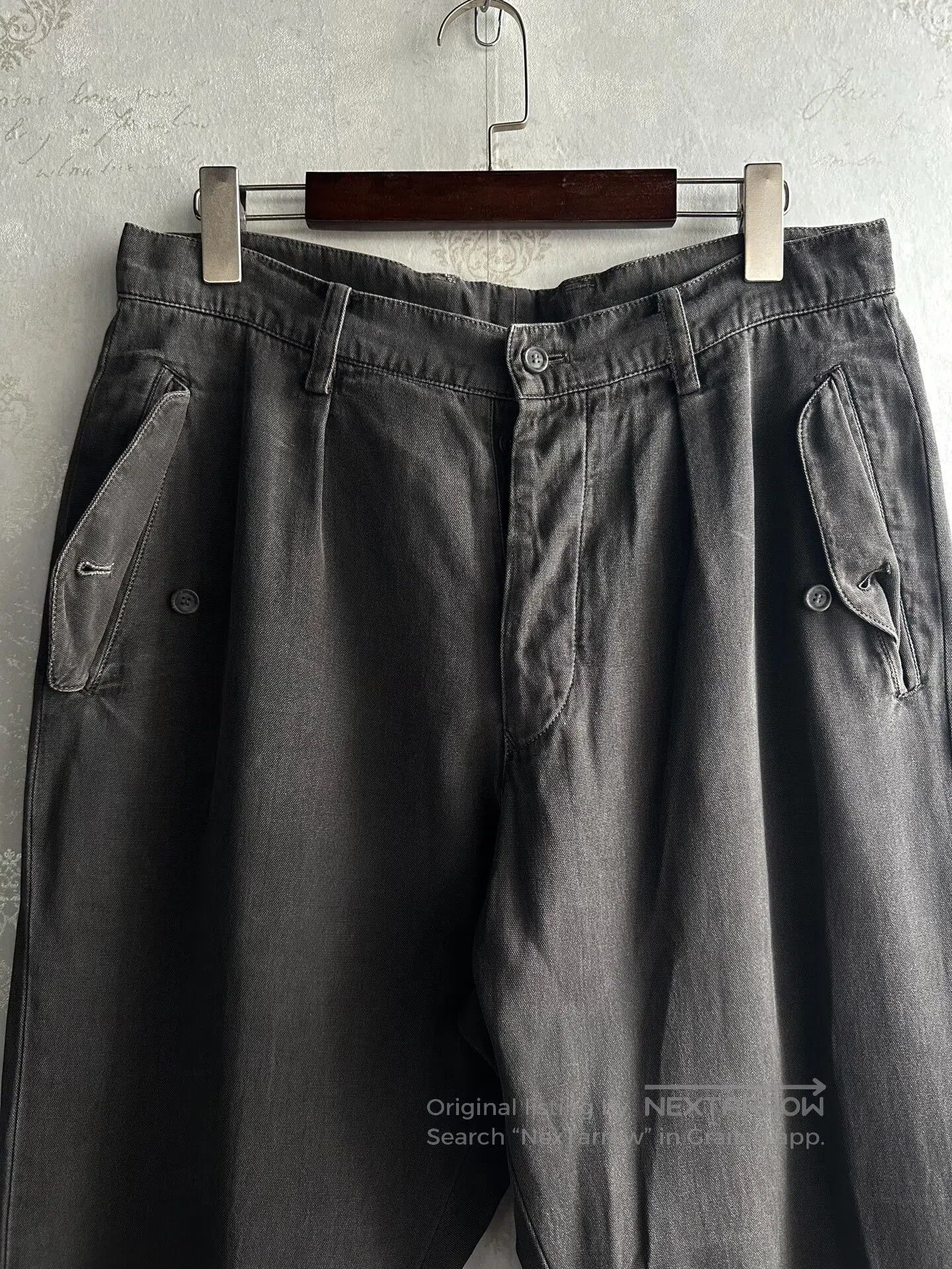 Issey Miyake Issey Miyake size2 00s Washed straight-leg long pants| Size US 30 / EU 46 - 3 Thumbnail