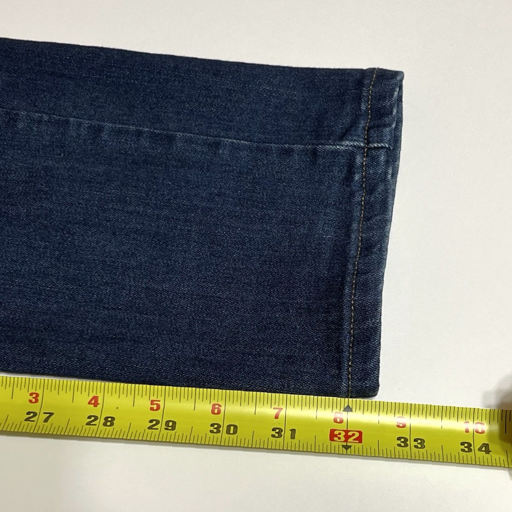 Paige PAIGE Jeans Men’s 33x32 Lennox Blue Stretch Denim Slim Fit Dark Wash Jeans Size US 33 - 6 Thumbnail