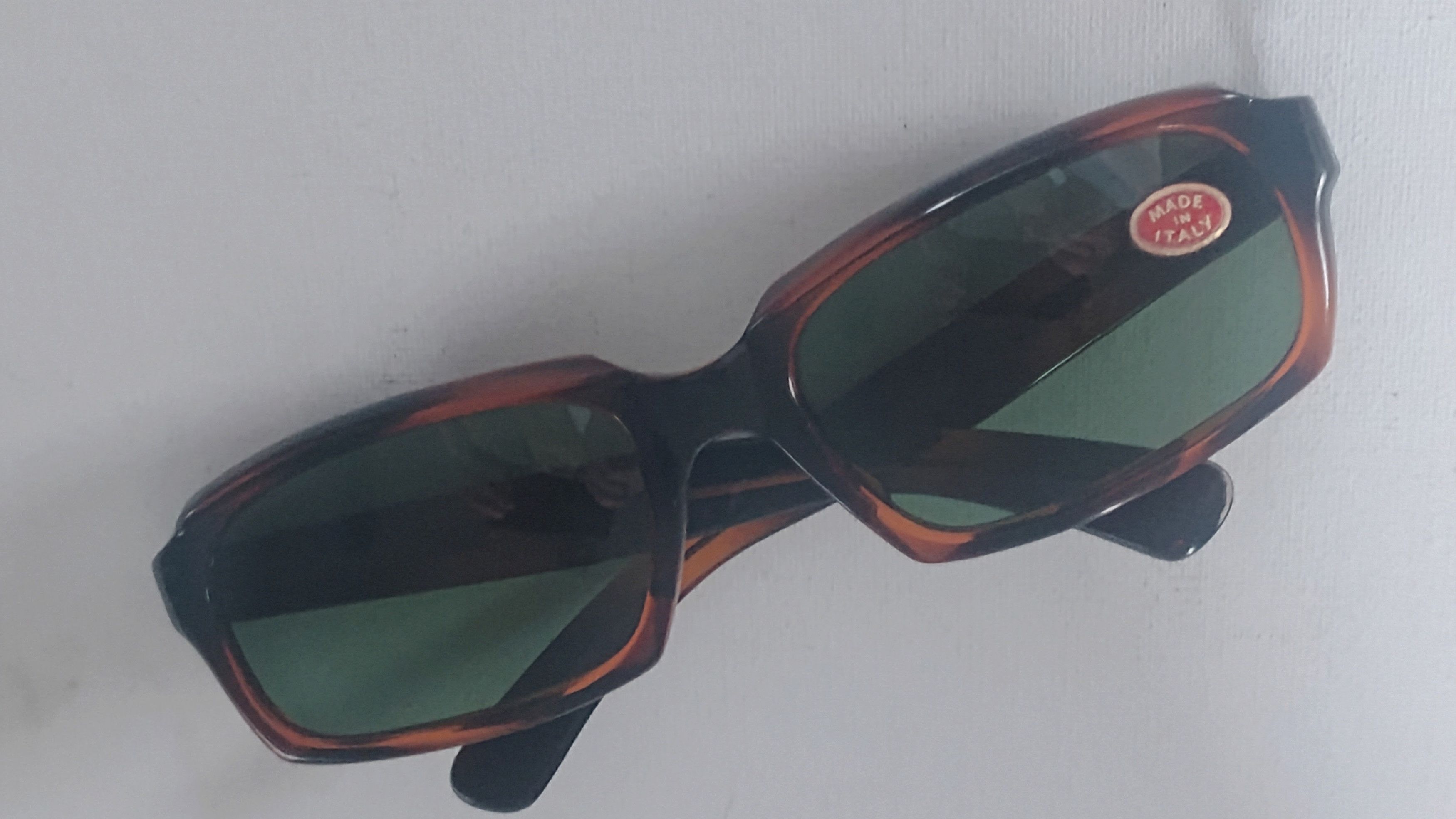 Vintage Vintage Large Faux Tortoise Sunglass NOS ITALY Size ONE SIZE - 5 Thumbnail
