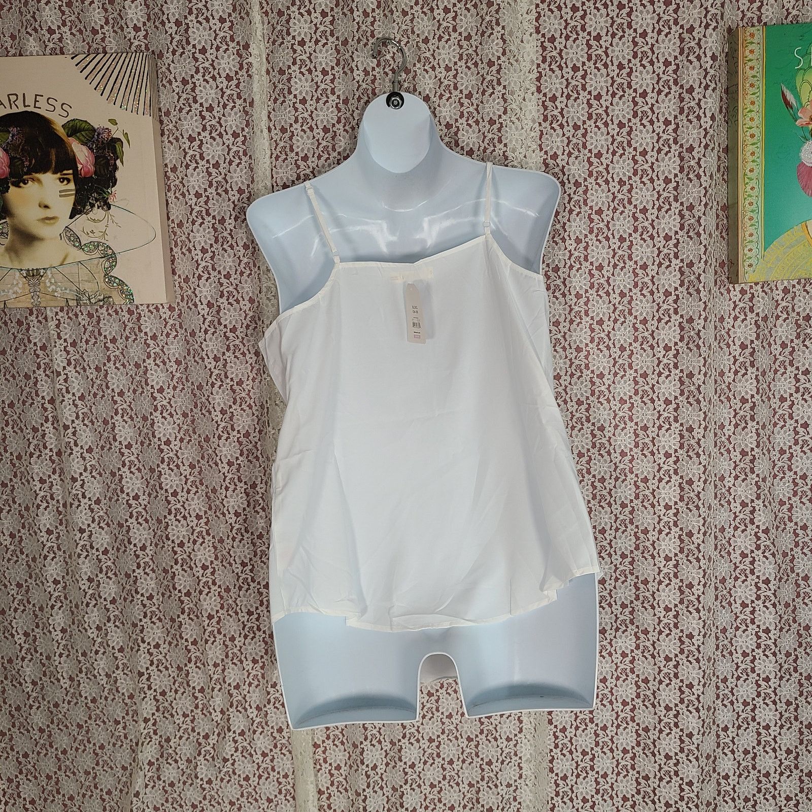 Faded Glory NWT Faded Glory white tank top size xl Size XL / US 12-14 / IT 48-50 - 4 Thumbnail