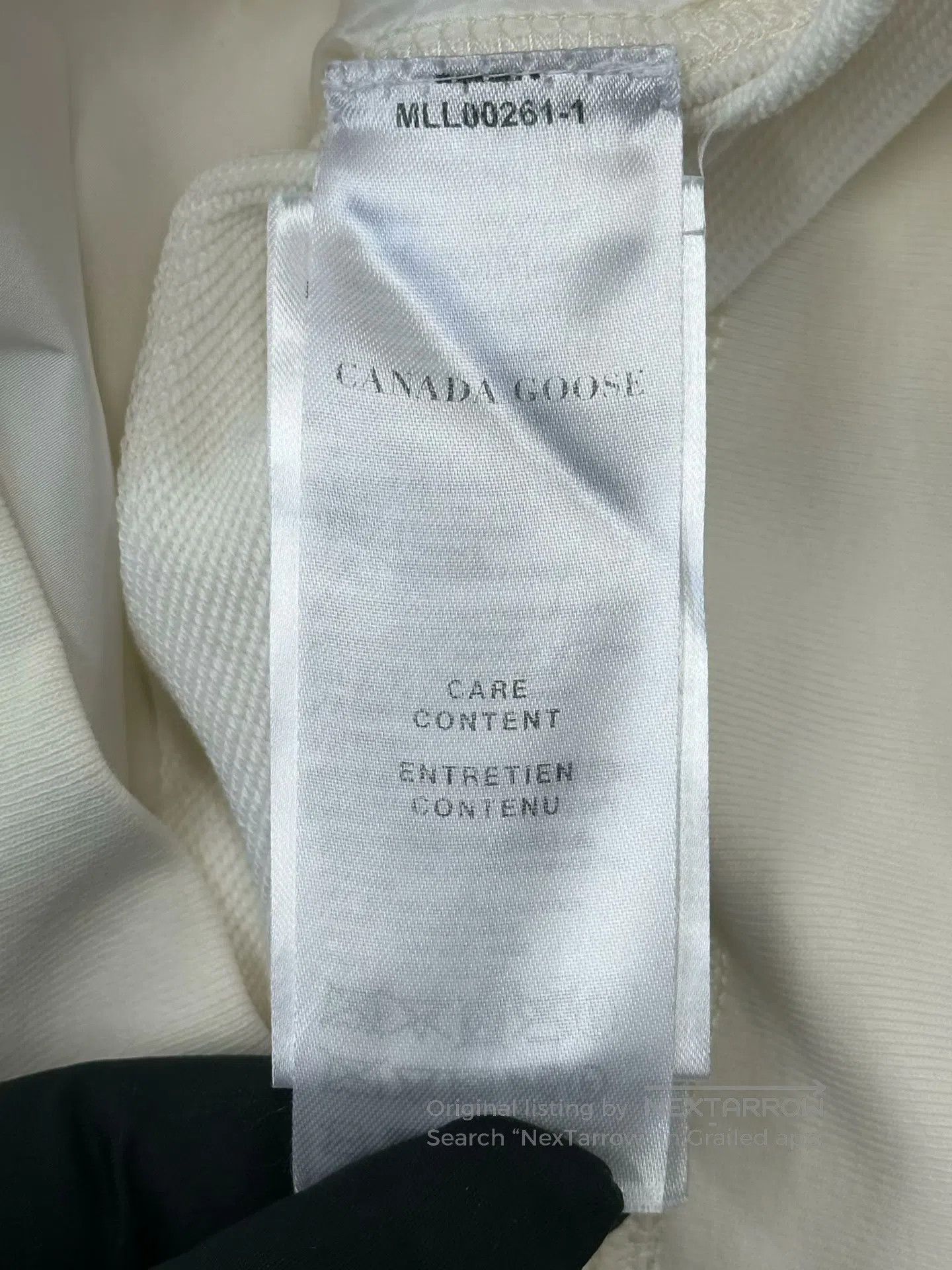 Canada Goose Canada Goose White Logo Zippered Down Jacket with Sleeve B Size US S / EU 44-46 / 1 - 4 Thumbnail