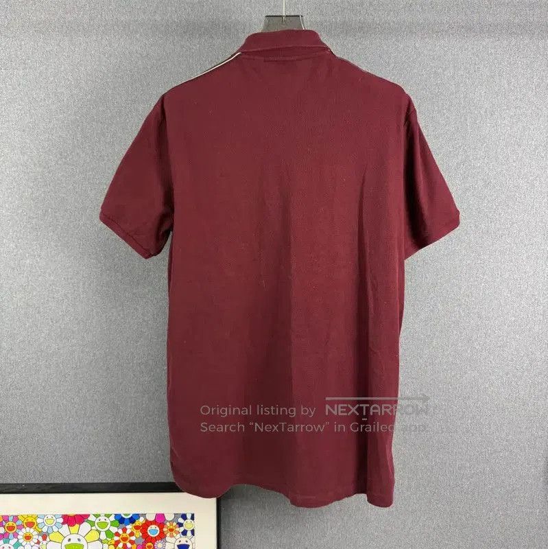 Burberry Burberry Red Men's Polo Shirt. Size US M / EU 48-50 / 2 - 2 Thumbnail
