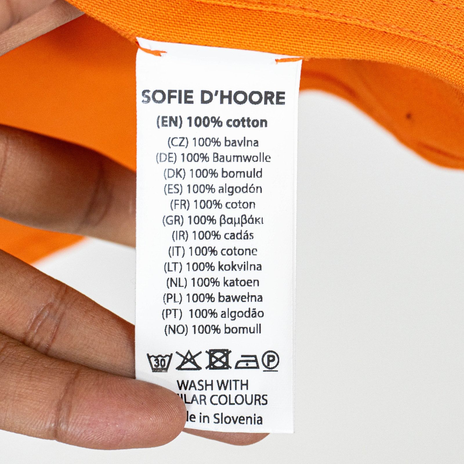 SOFIE D'HOORE Sofie D'Hoore Orange Open Front Jacket Oversized 3/4 sz 34 Size S / US 4 / IT 40 - 7 Thumbnail