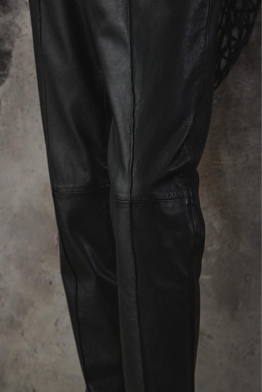 Gucci Gucci Tom Ford Era Paneled Leather Trousers Size US 30 / EU 46 - 4 Thumbnail