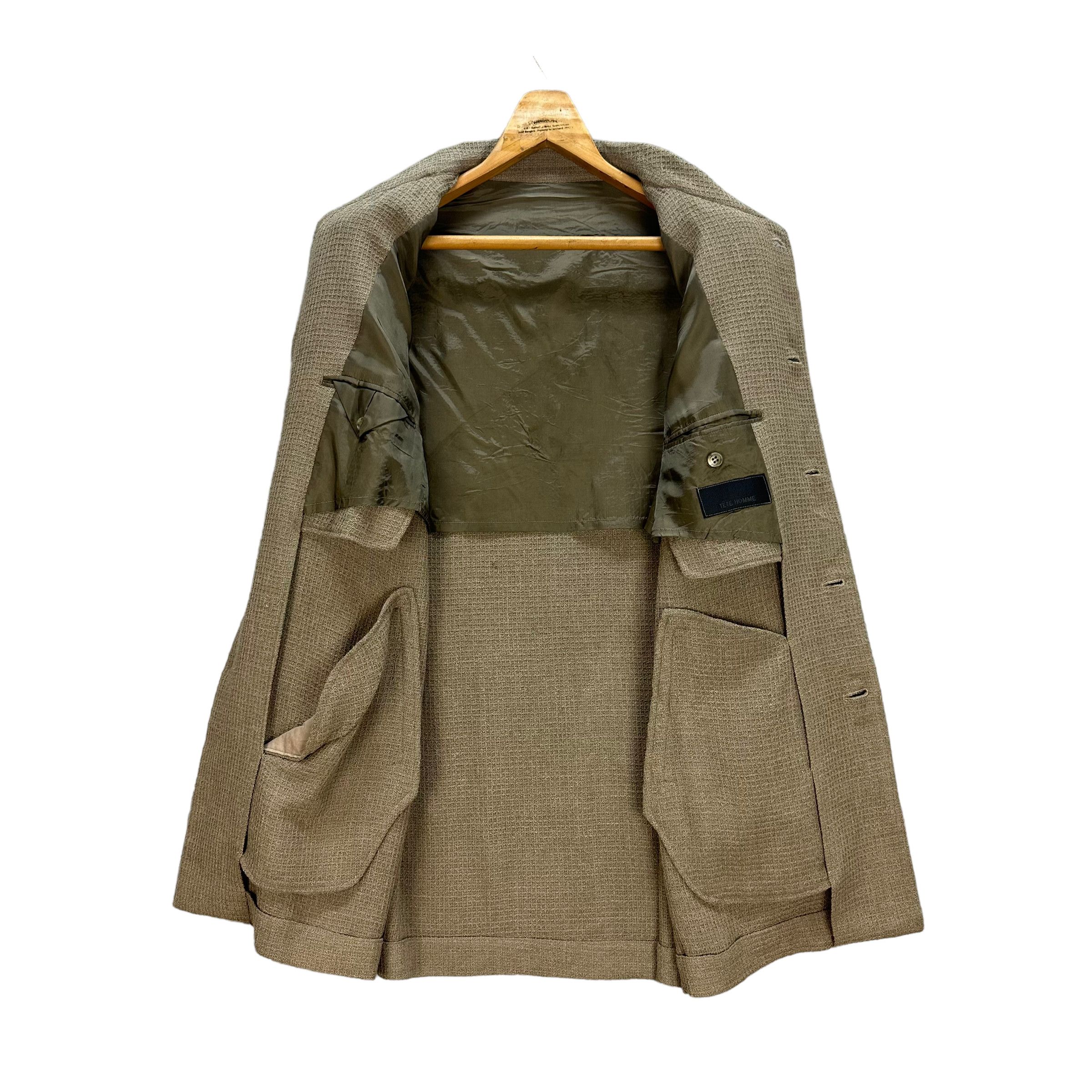 Tete Homme VINTAGE 90's TETE HOMME COAT JACKET #7866-186 Size US L / EU 52-54 / 3 - 7 Thumbnail