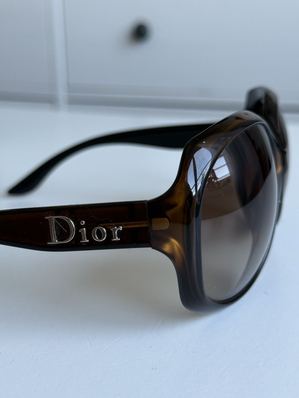 Dior Vintage y2k Dior oversized sunglasses archive designer grunge Size ONE SIZE - 5 Thumbnail