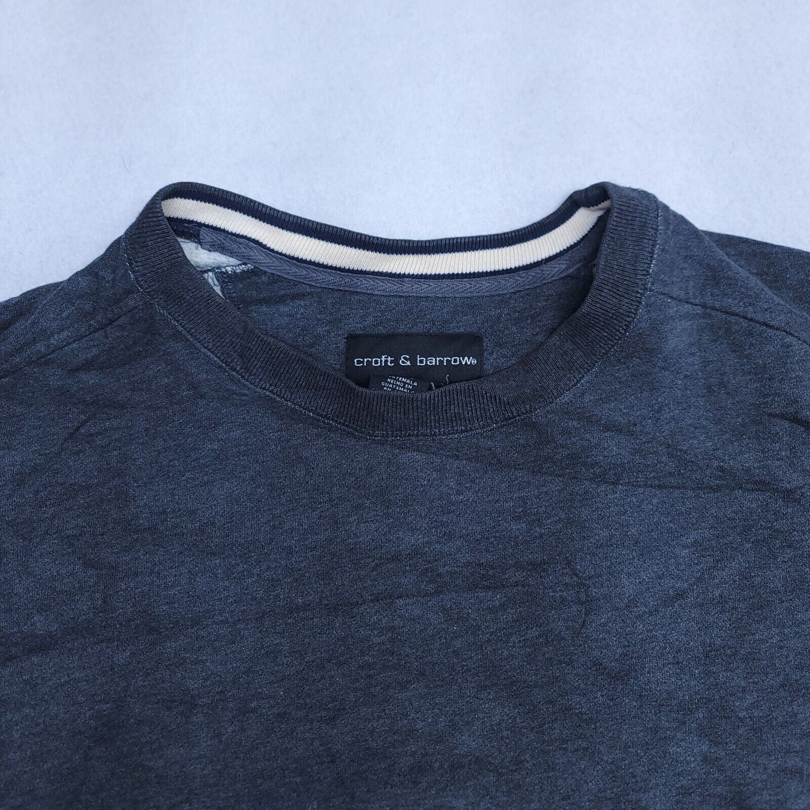 Croft & Barrow Croft & Barrow Casual Pullover Sweatshirt Mens Size L Gray Size US L / EU 52-54 / 3 - 1 Thumbnail