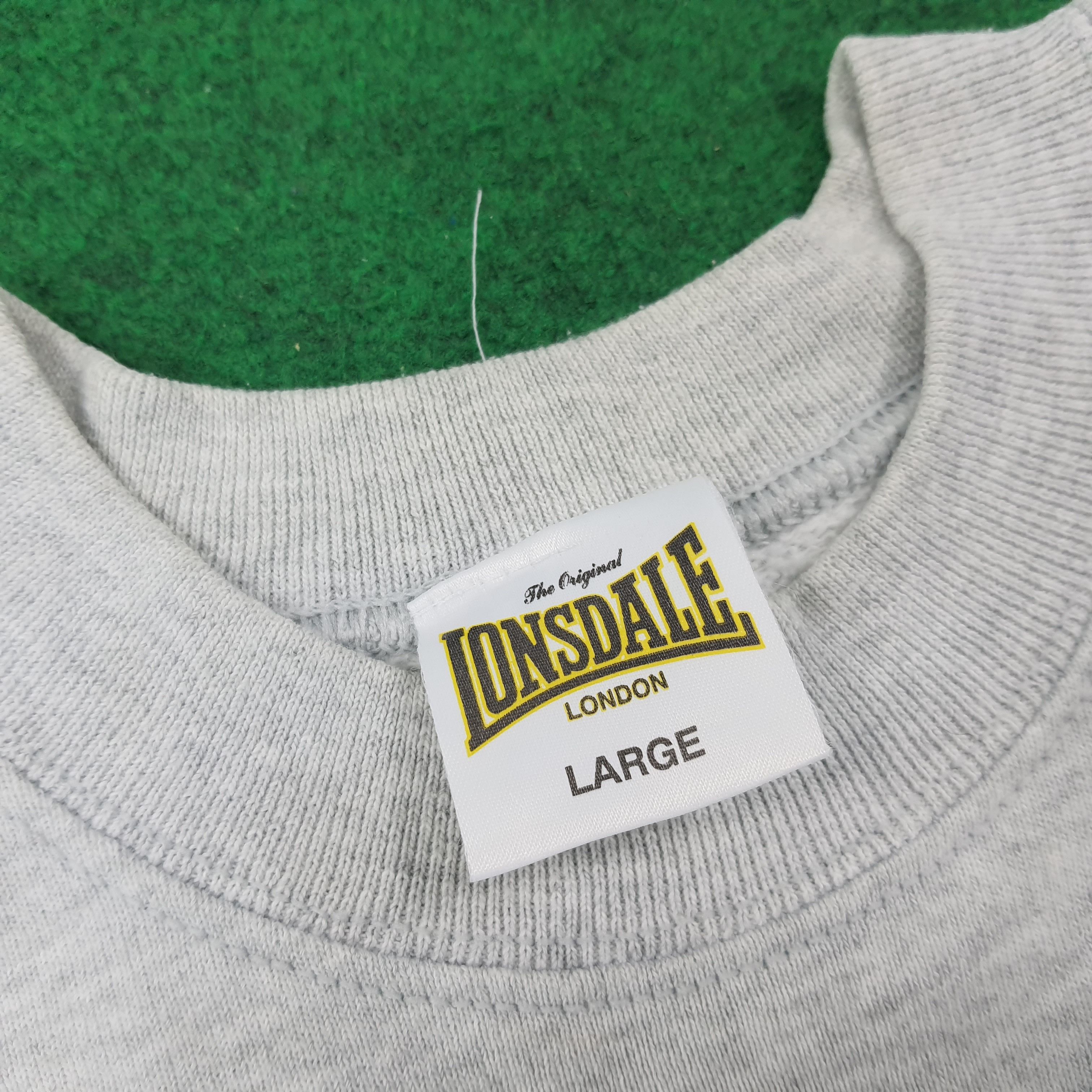 Lonsdale Vintage Lonsdale London MMA Sportswear Sweatshirt C241N3 Size US L / EU 52-54 / 3 - 4 Thumbnail