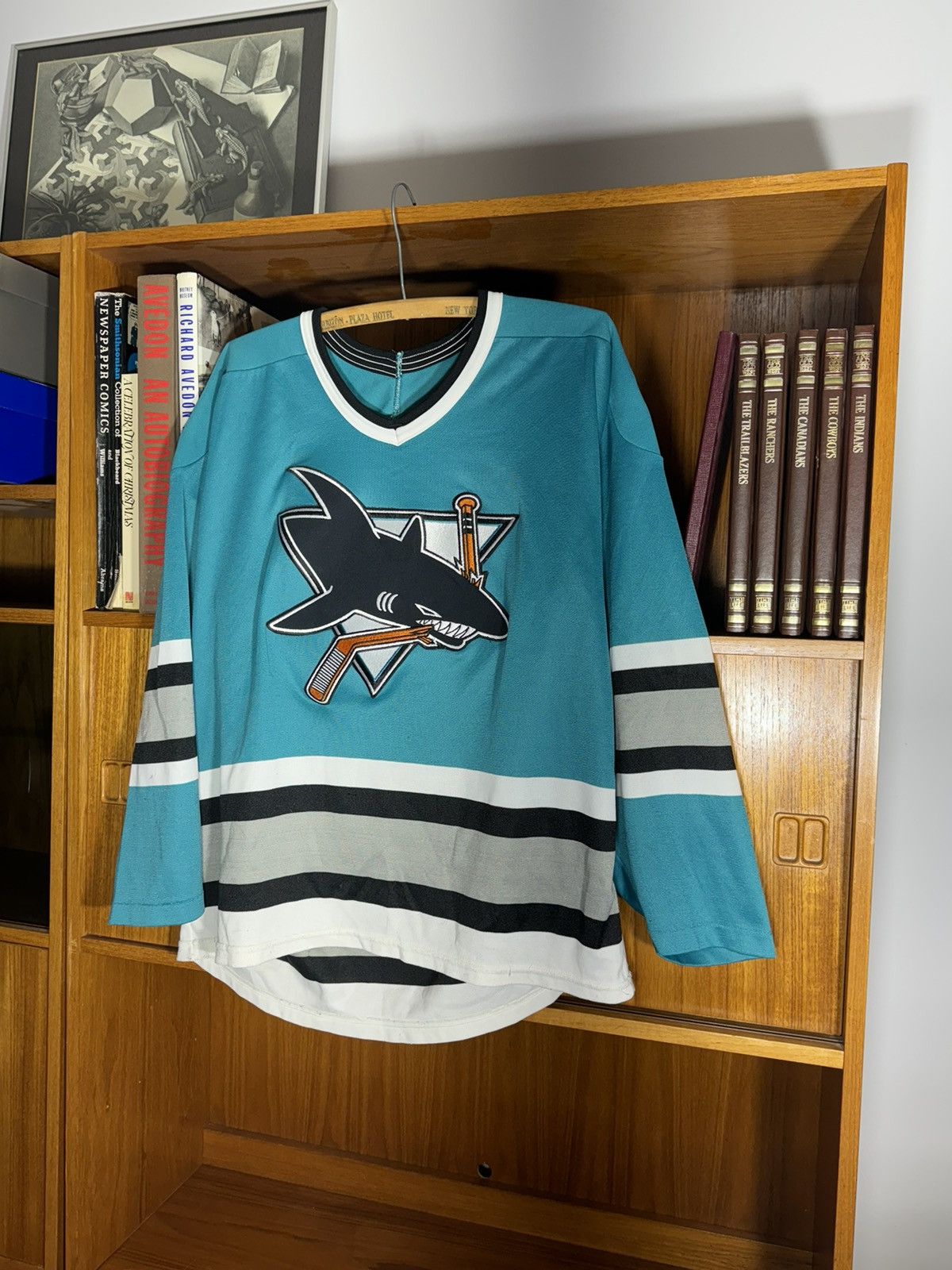 Vintage Vintage CCM San Jose Sharks Jersey Size US S / EU 44-46 / 1 - 1 Thumbnail