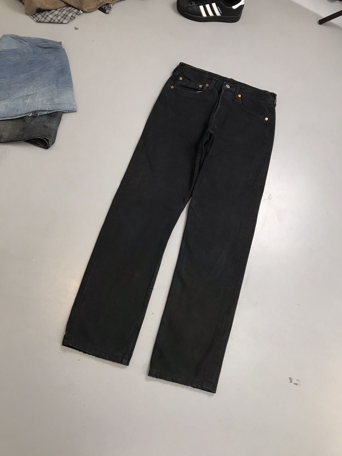 Levi's Vintage Levi’s 501 paper tab denim Size US 30 / EU 46 - 3 Thumbnail