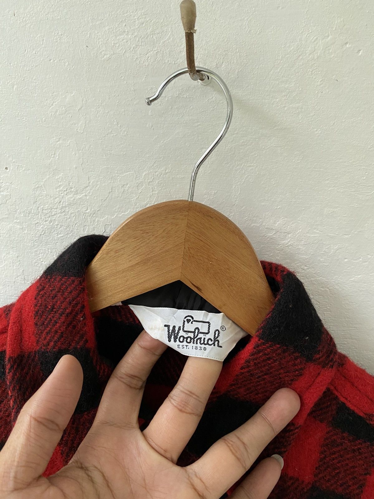 Woolrich Woolen Mills Vintage Woolrich Wool Red Plaid Flannel Size US M / EU 48-50 / 2 - 3 Thumbnail