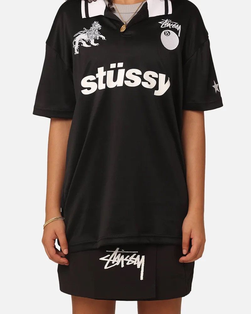 Stussy football discount polo